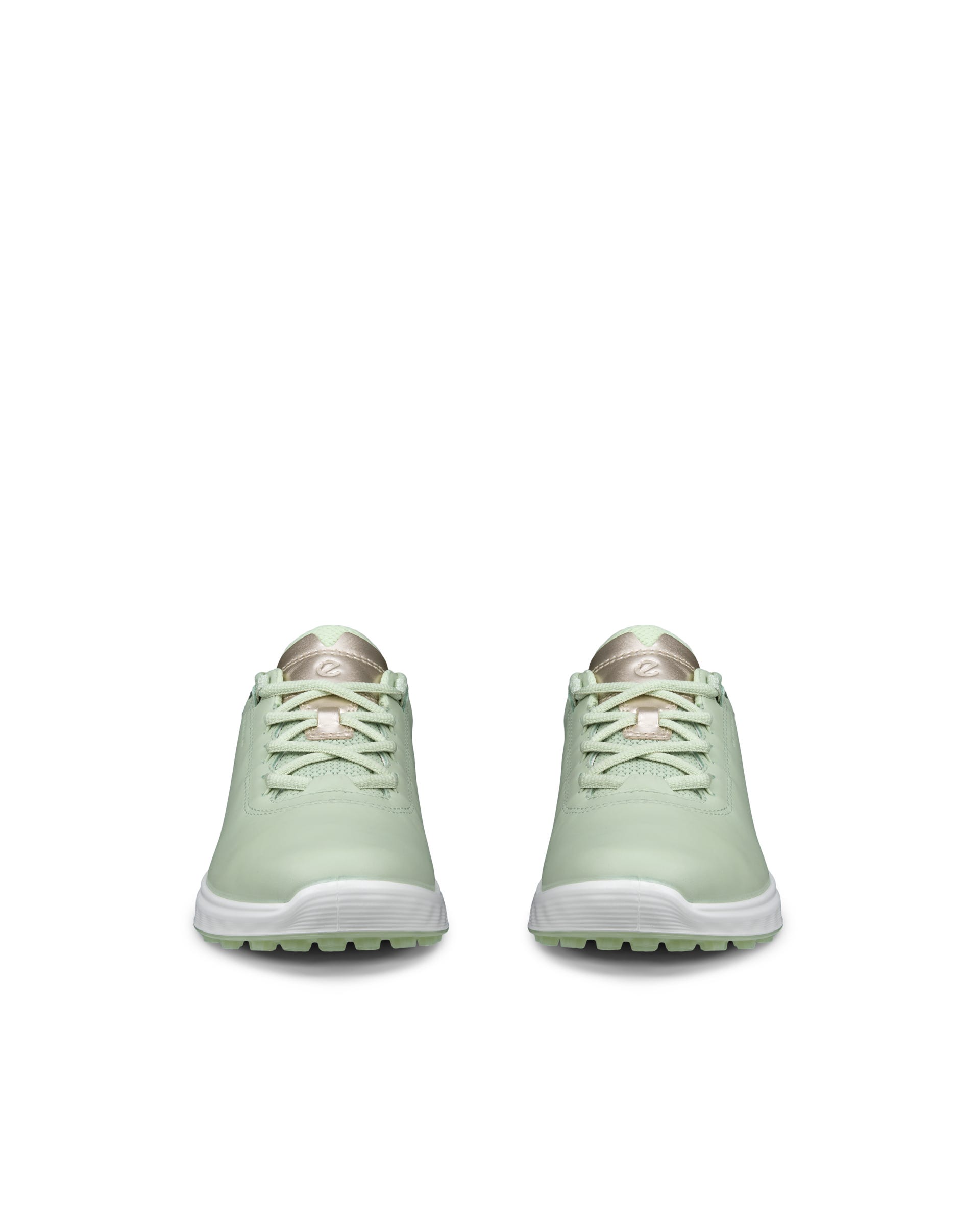 Zapatos golf impermeable de piel ECCO® Golf S-Casual para mujer - Verde - Front pair
