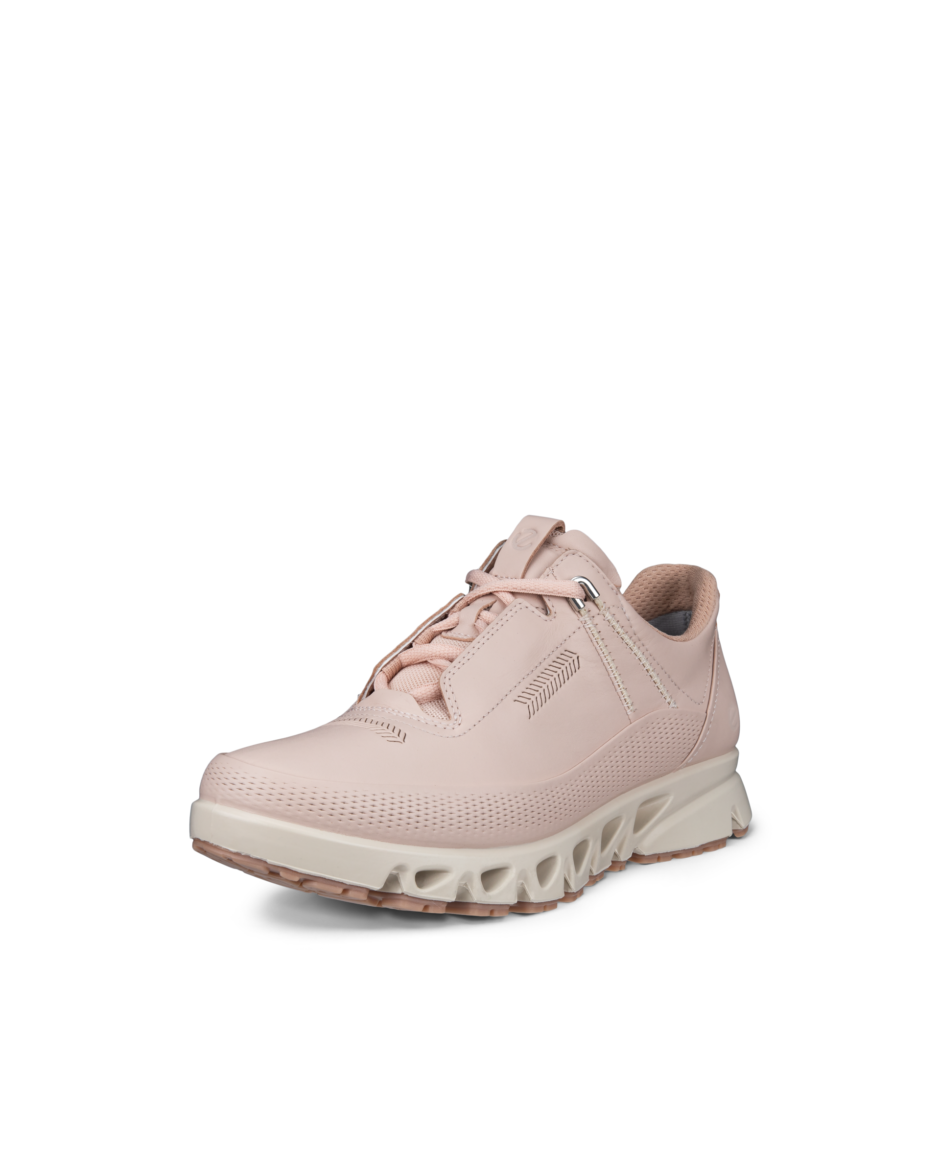 イチエー ECCO Multi Vent Women ウィメンズ レザーGore-Texシューズ | ピンク