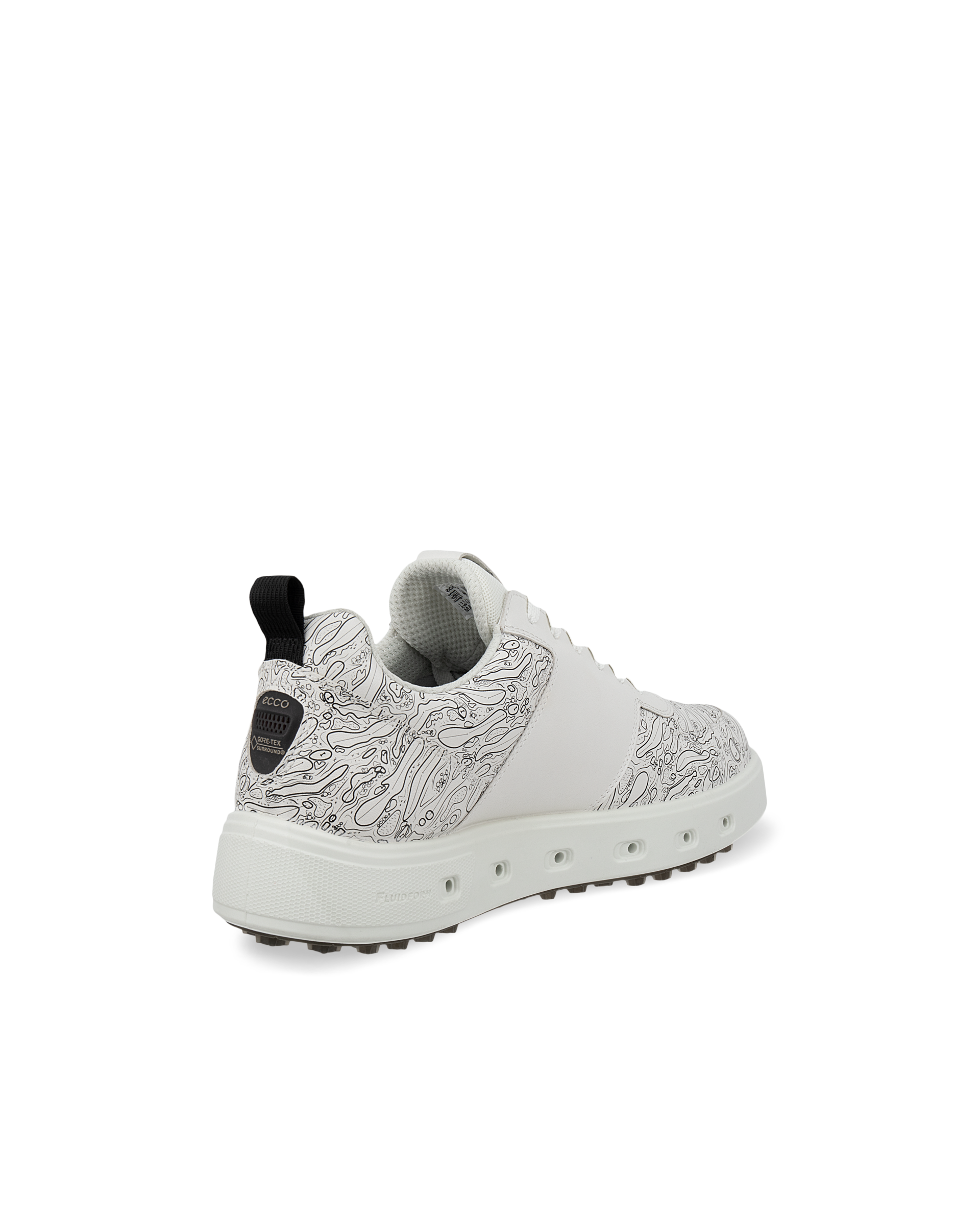 371番 美品ECCO ゴルフシューズ 38 24.0cmスパイクレス ECCO Golf