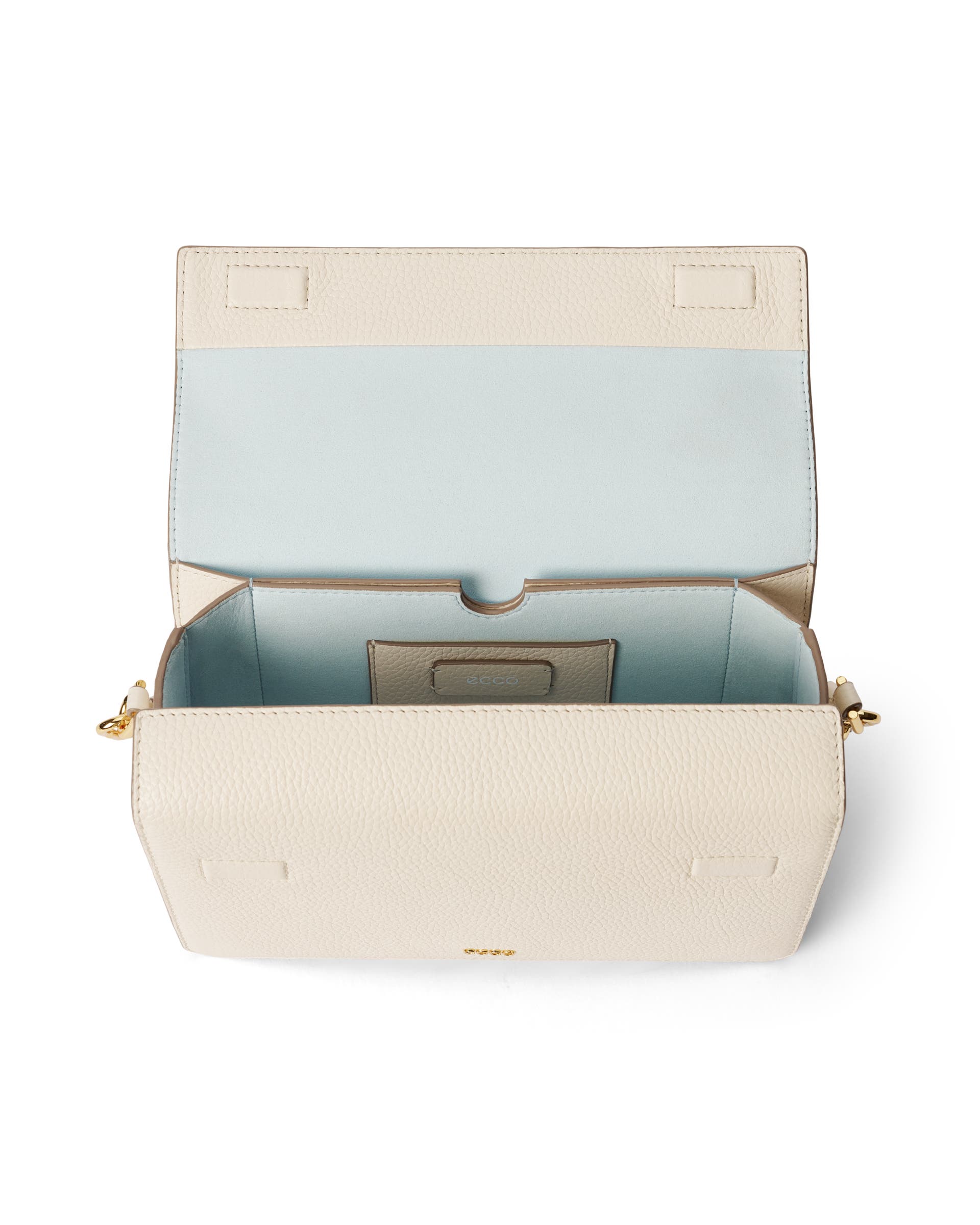 ECCO® Pinch vállpántos bőrtáska - Bézs - Inside