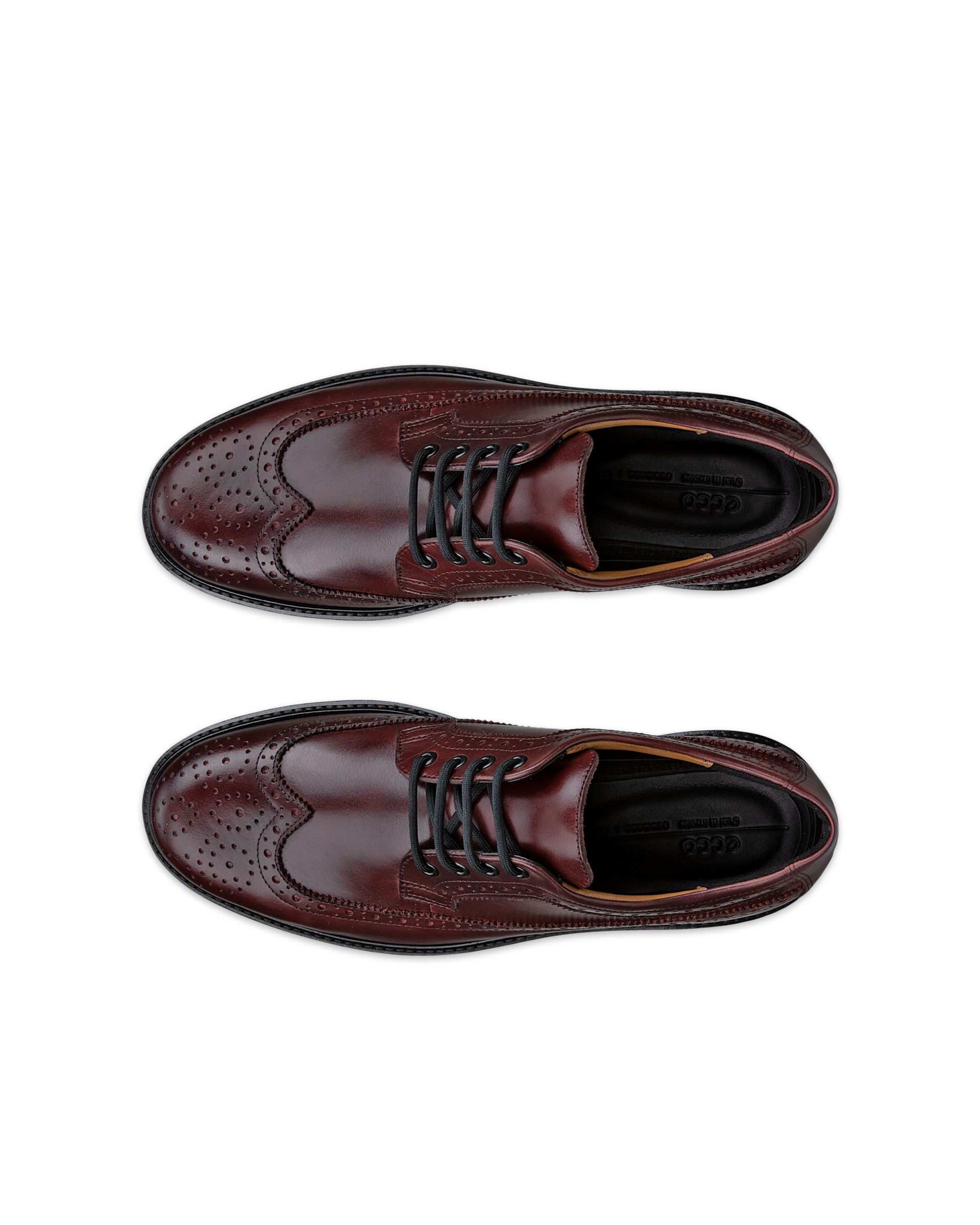 ECCO® METROPOLE OSLO Herren Eleganter Lederschuh - Rot - Top left pair