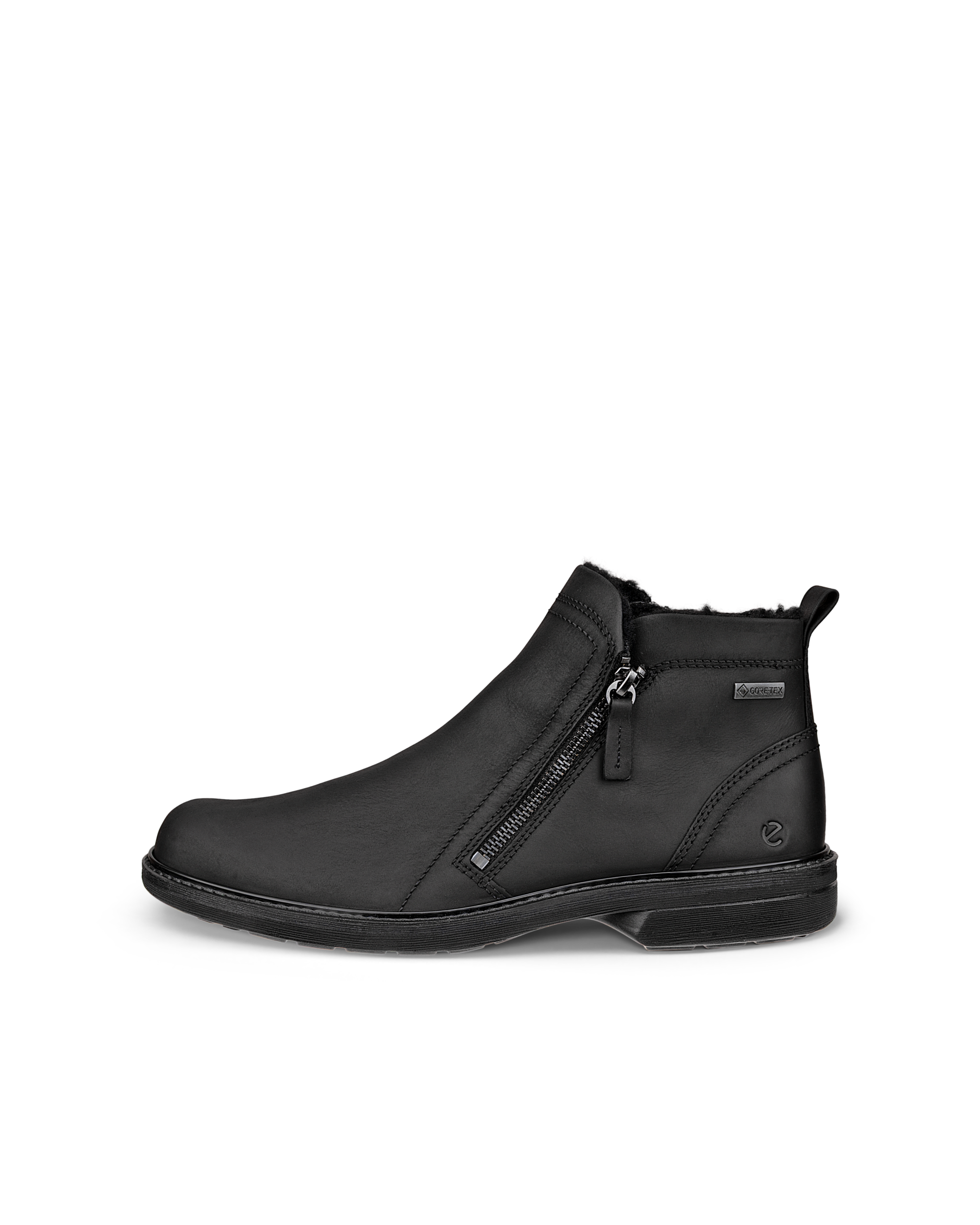 ECCO® Turn Ankelkänga i nubuck med Gore-Tex herr - Svart - Outside