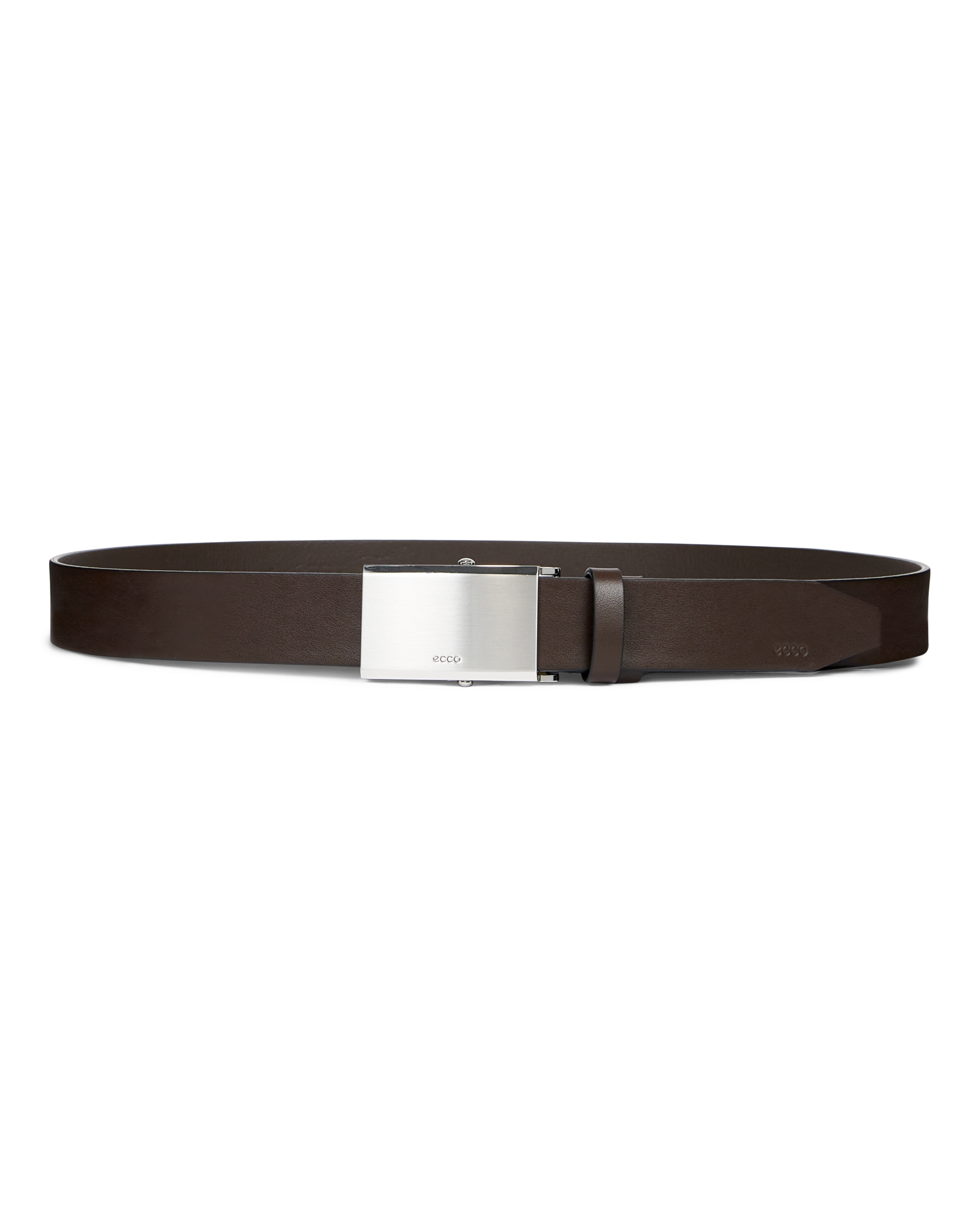Cinturón de piel ajustable ECCO® Belts para hombre - Marrón - Main