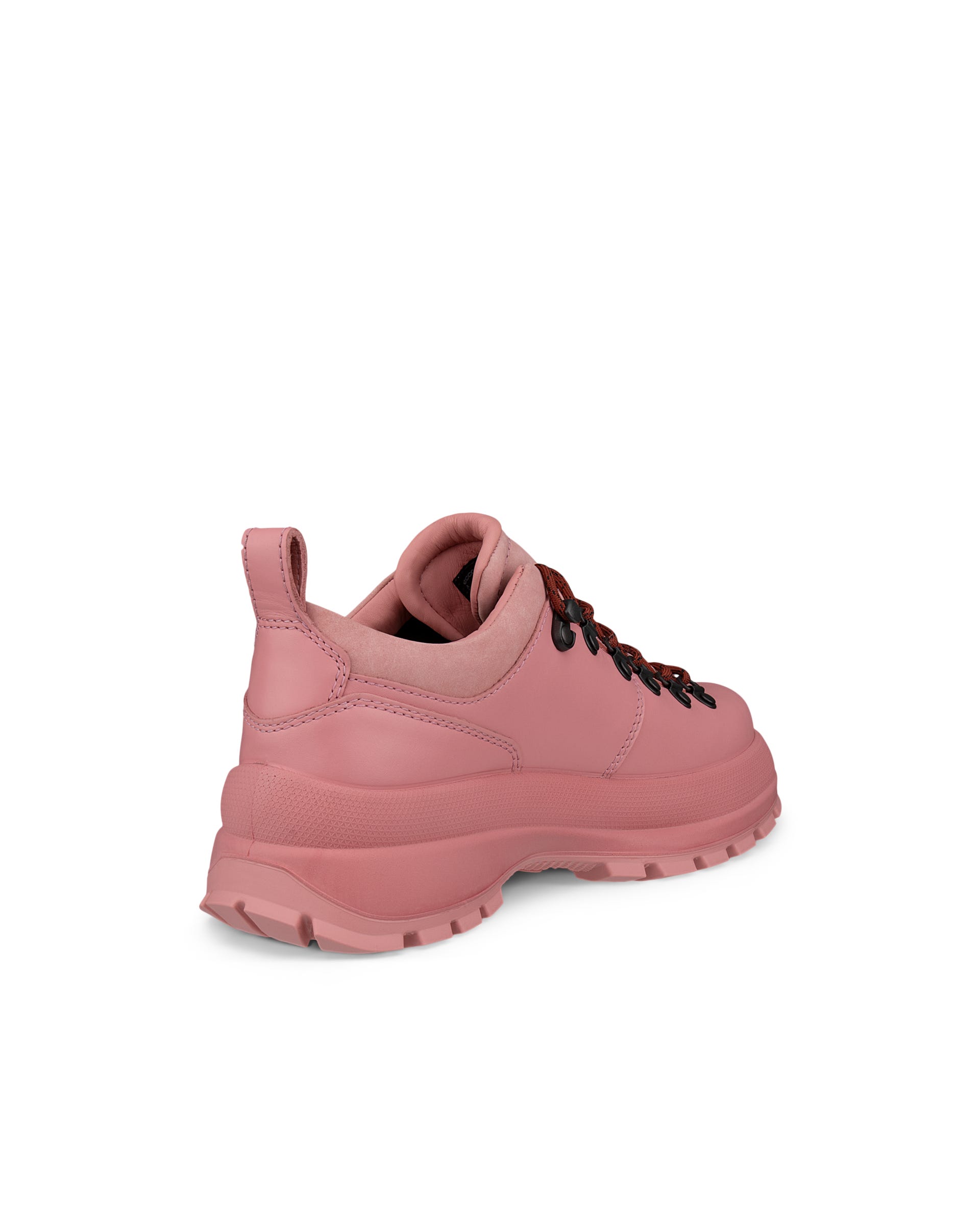 ECCO® Track 30 Damen Ledersneaker - Rosa - Back