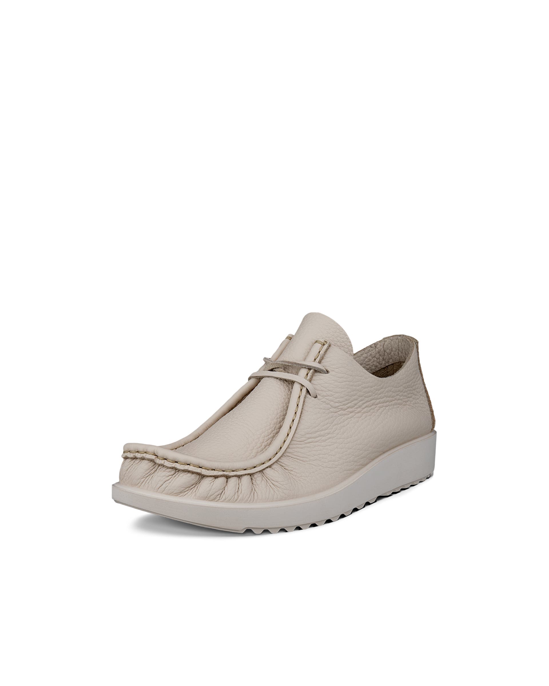 ECCO® JOKE Snörsko skinn herr - Beige - Main