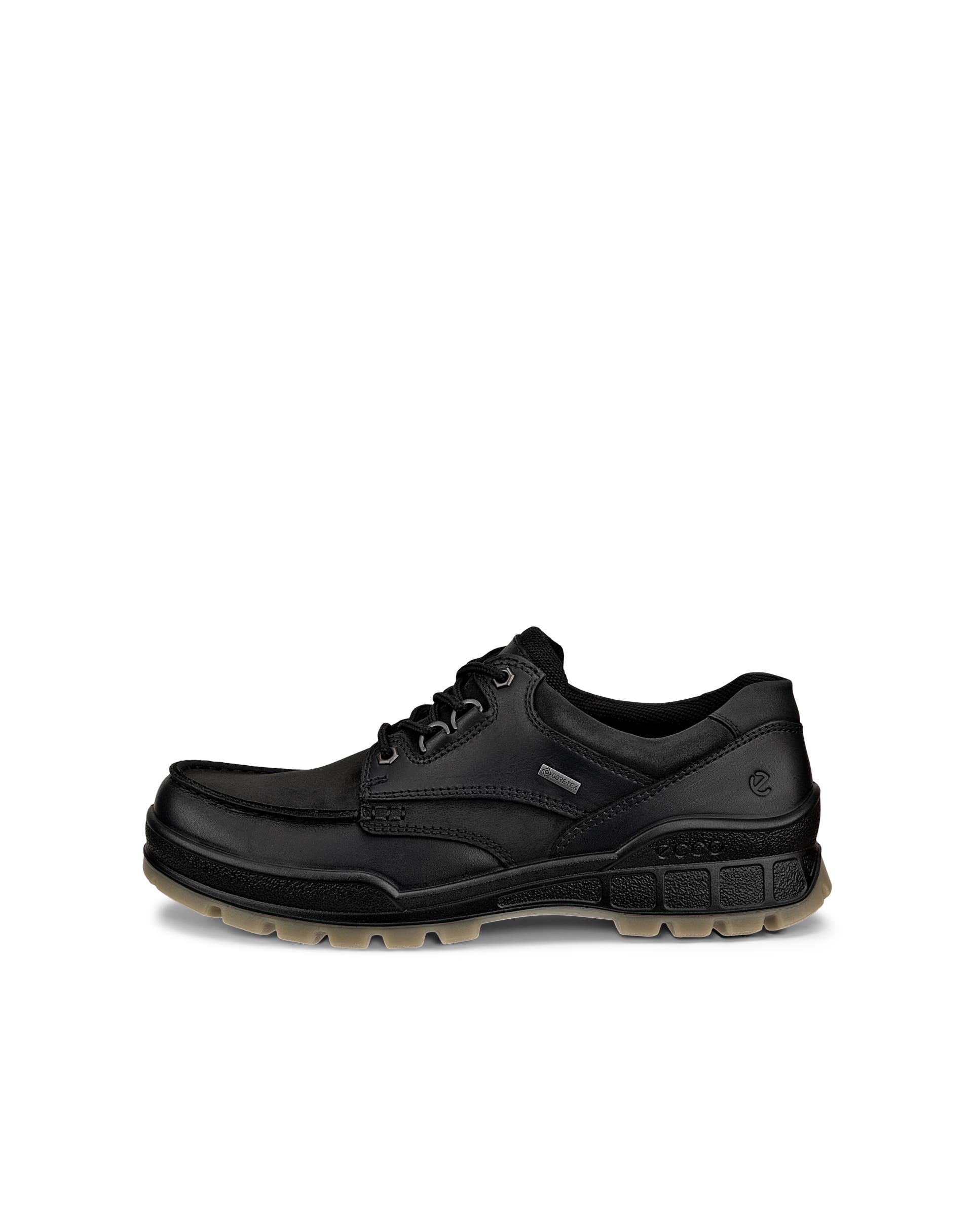 Sapatos Moc-Toe couro homem ECCO® Track 25 - Preto - Outside