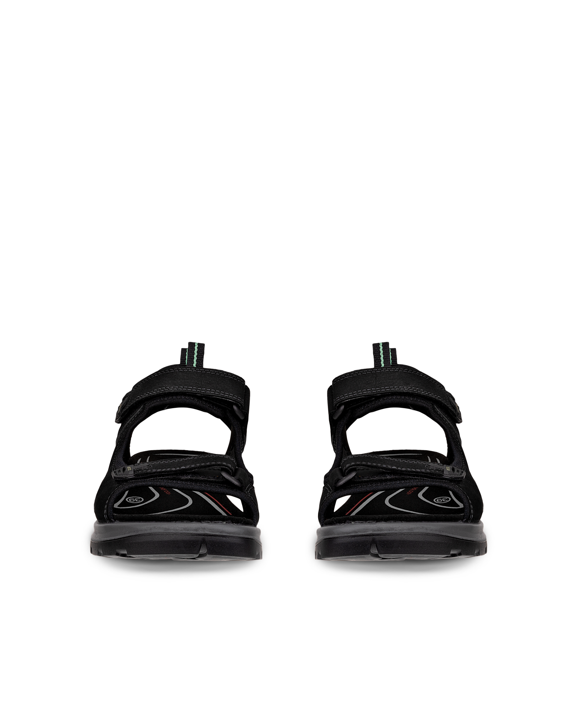 ECCO® Offroad nubuko žygio basutės moterims - Juoda - Front pair