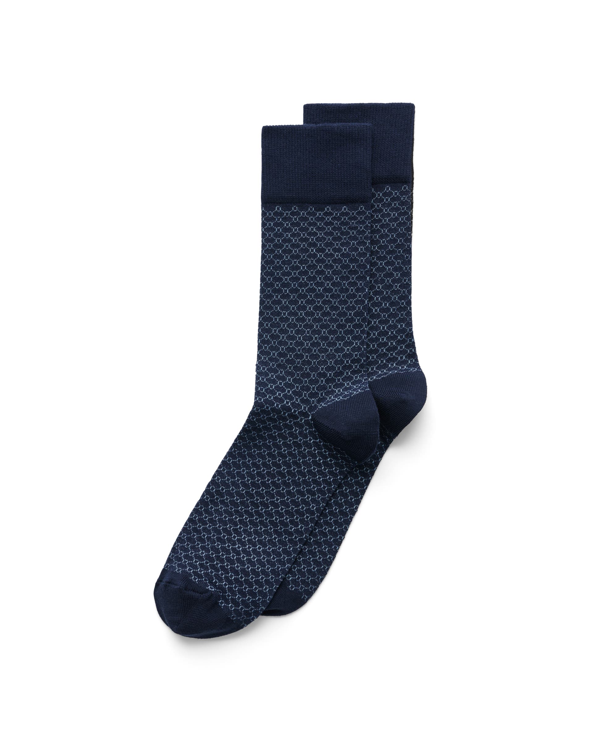 ECCO® Classic Herren Halbhohe Socken - Blau - Main