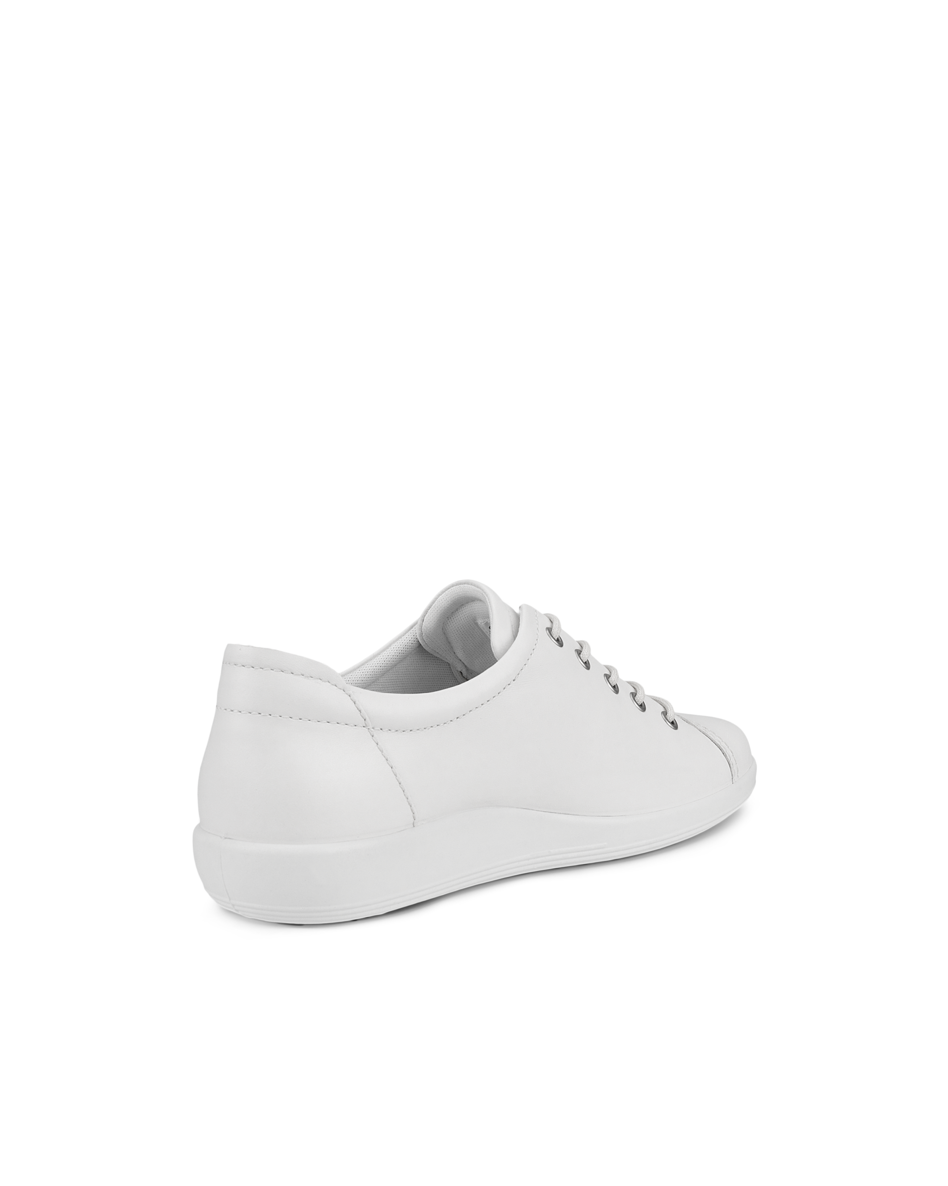 Women's ECCO® Soft Leather Walking Shoe White