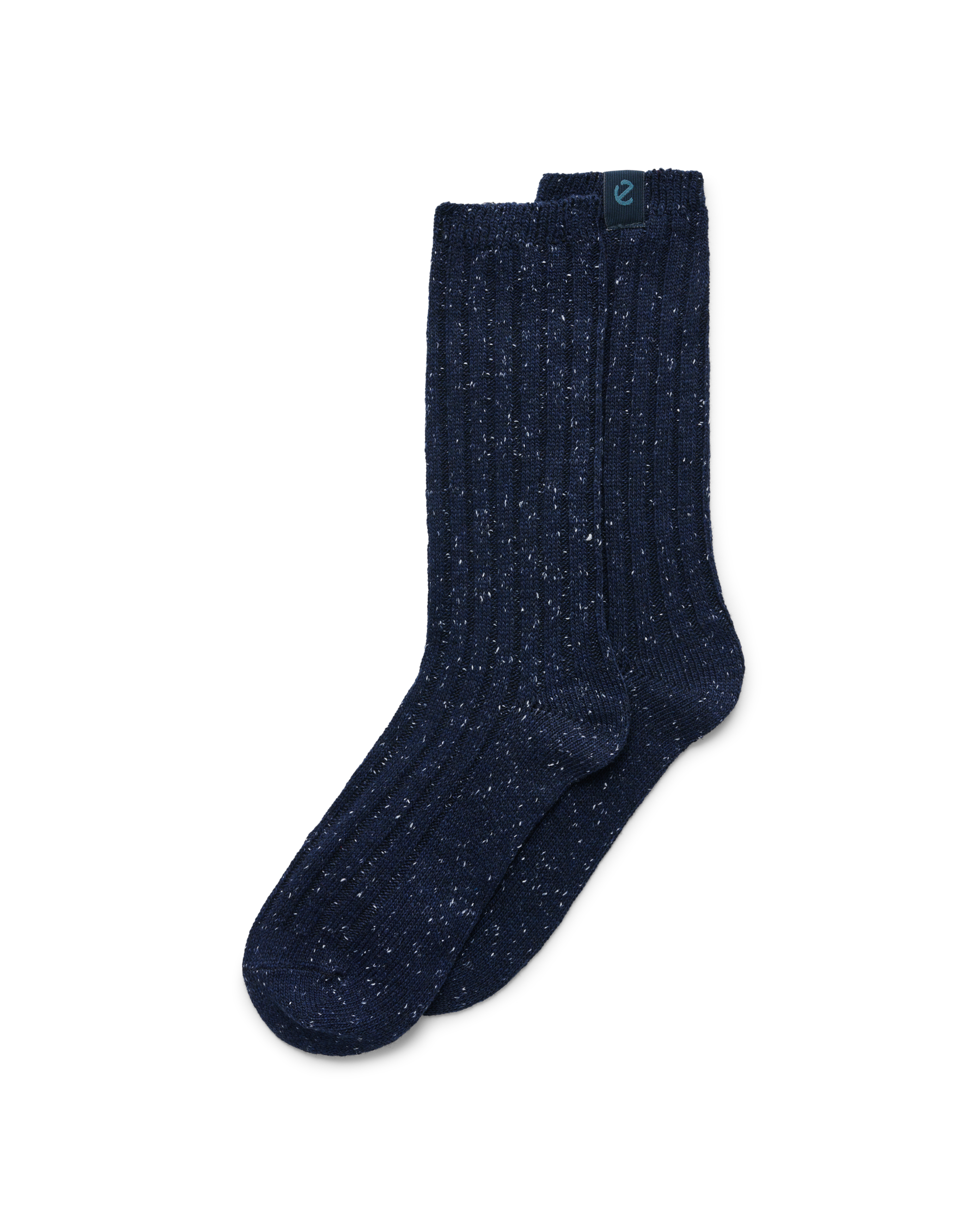 ECCO Hygge Ribbed Mid Cut — Blue