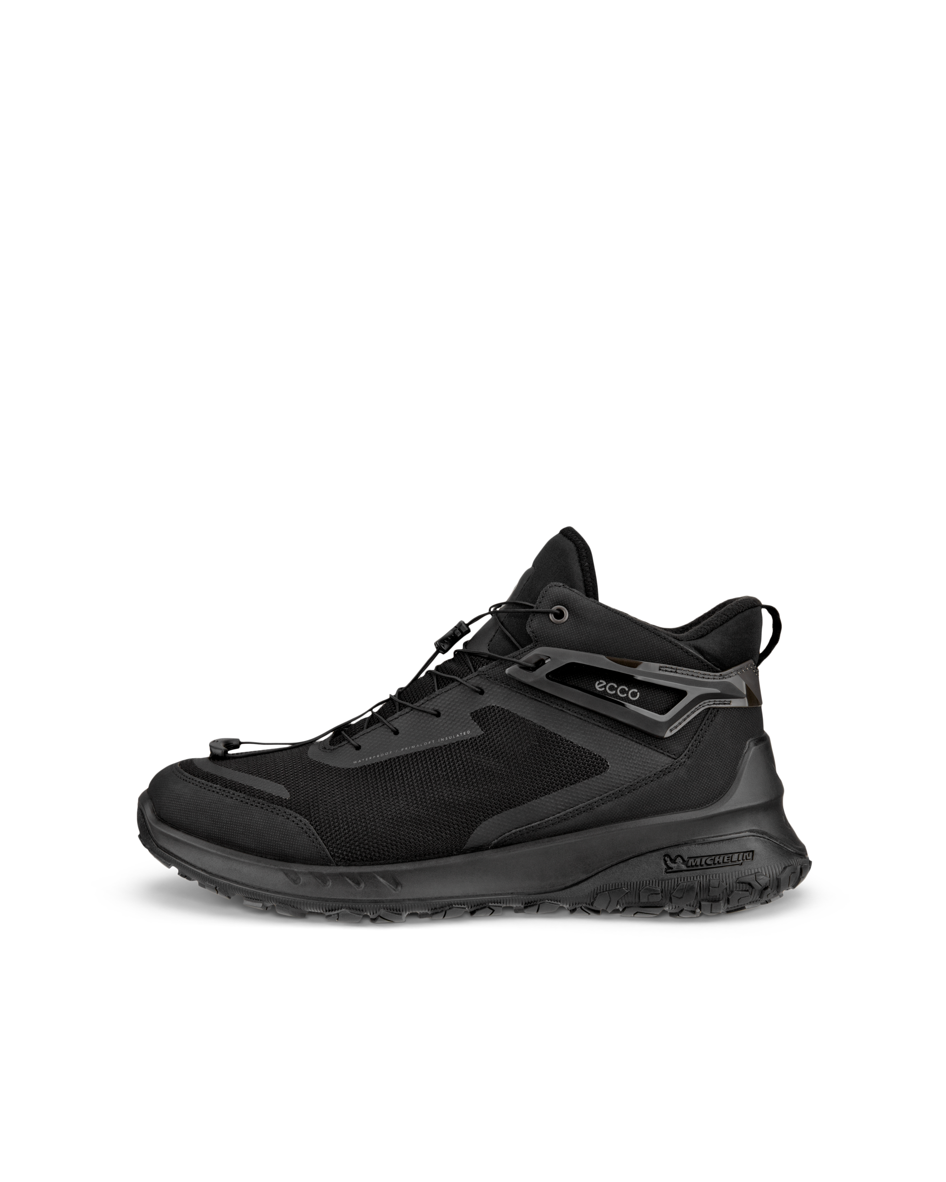 ECCO® ULT-TRN Heren waterdichte halfhoge outdoorboot | Zwart