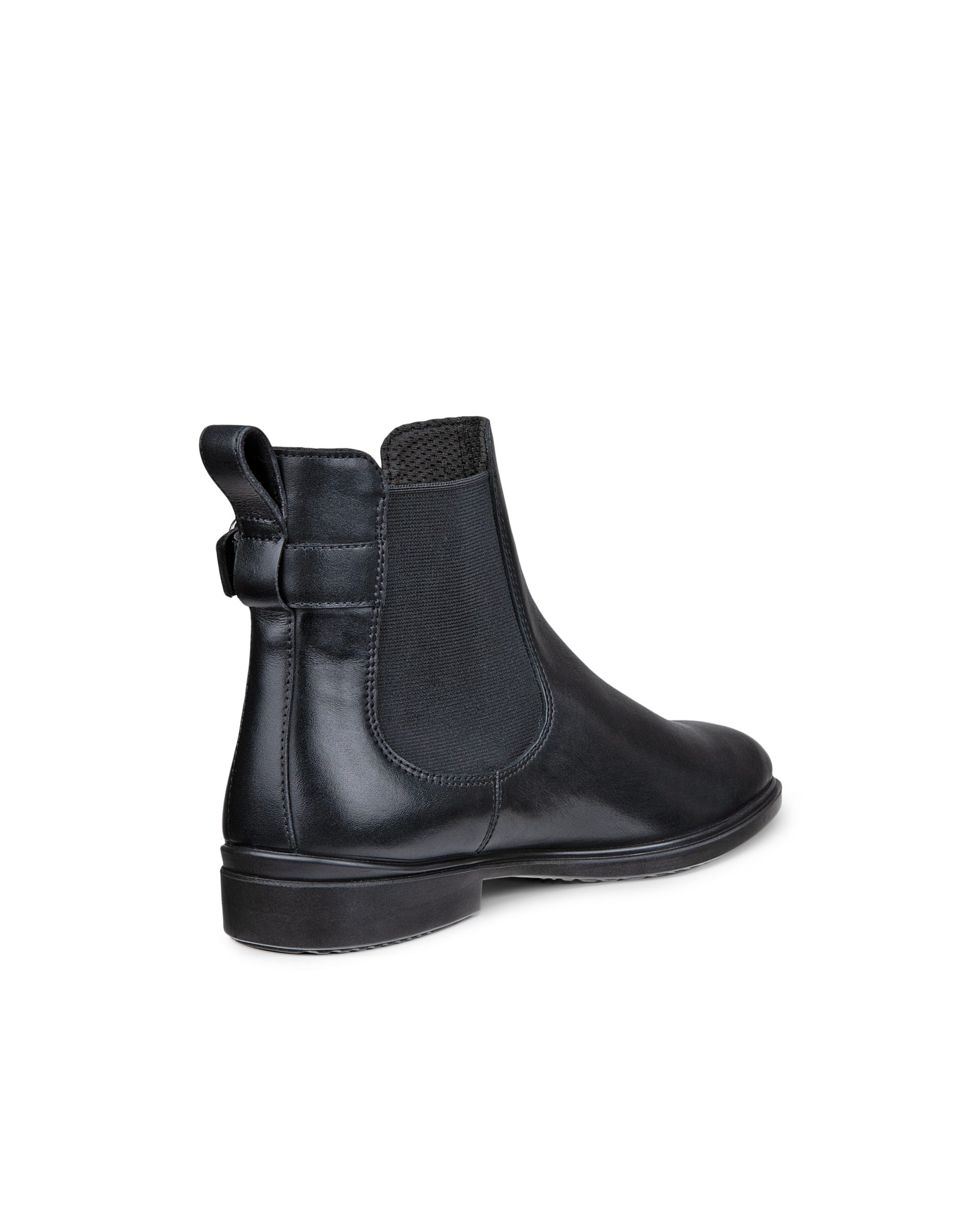 Women's ECCO® Dress Classic 15 Leather Chelsea Boot - Black - Back