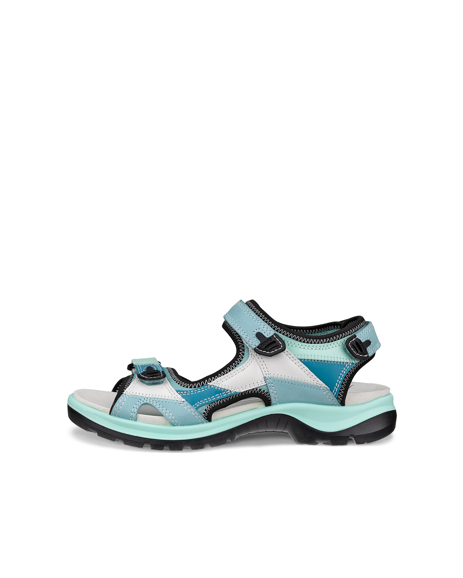 Dámské nubukové outdoorové sandály ECCO® Offroad - Modrá - Outside