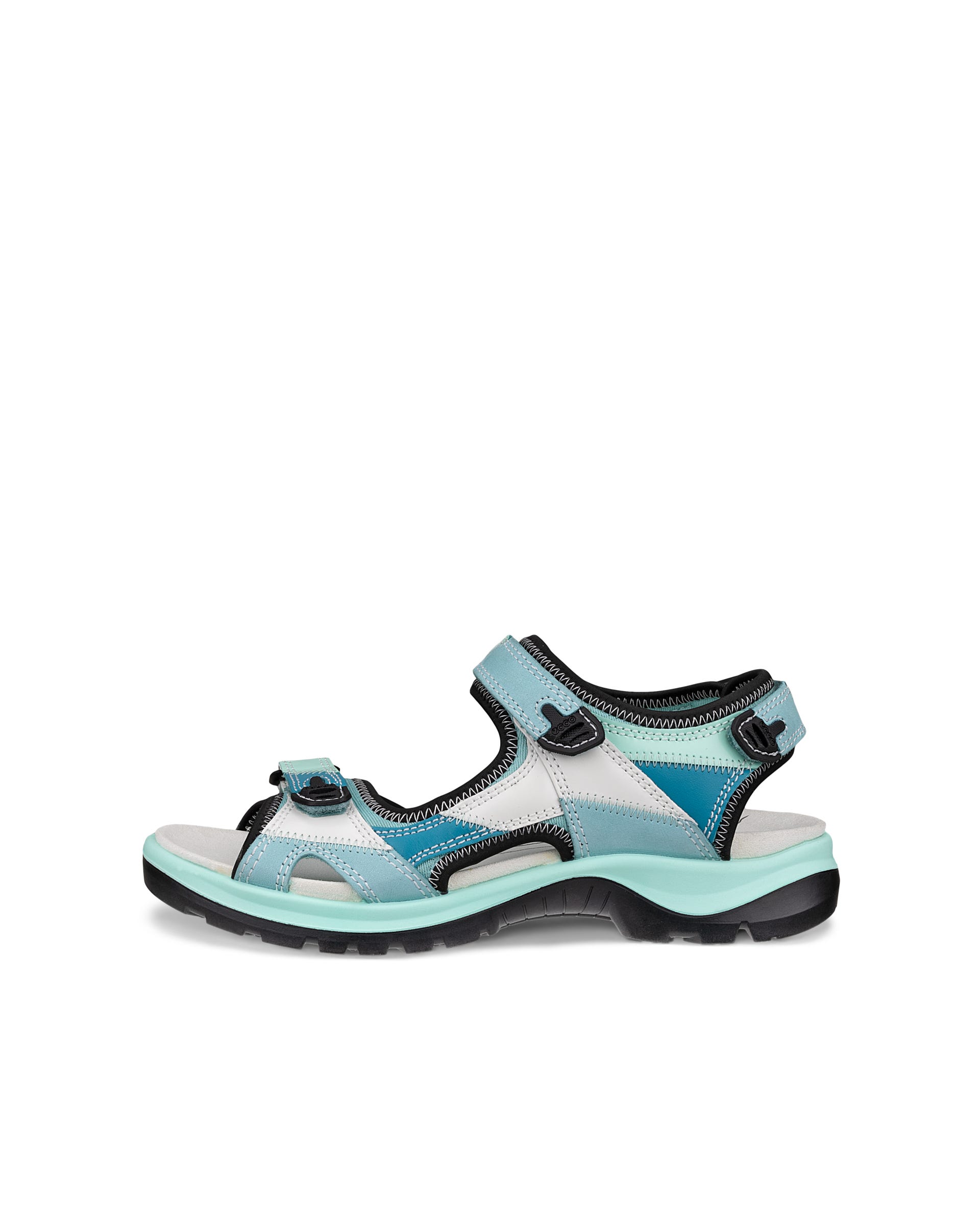 Sandalias de senderismo de nobuk ECCO® Offroad para mujer - Azul - Outside