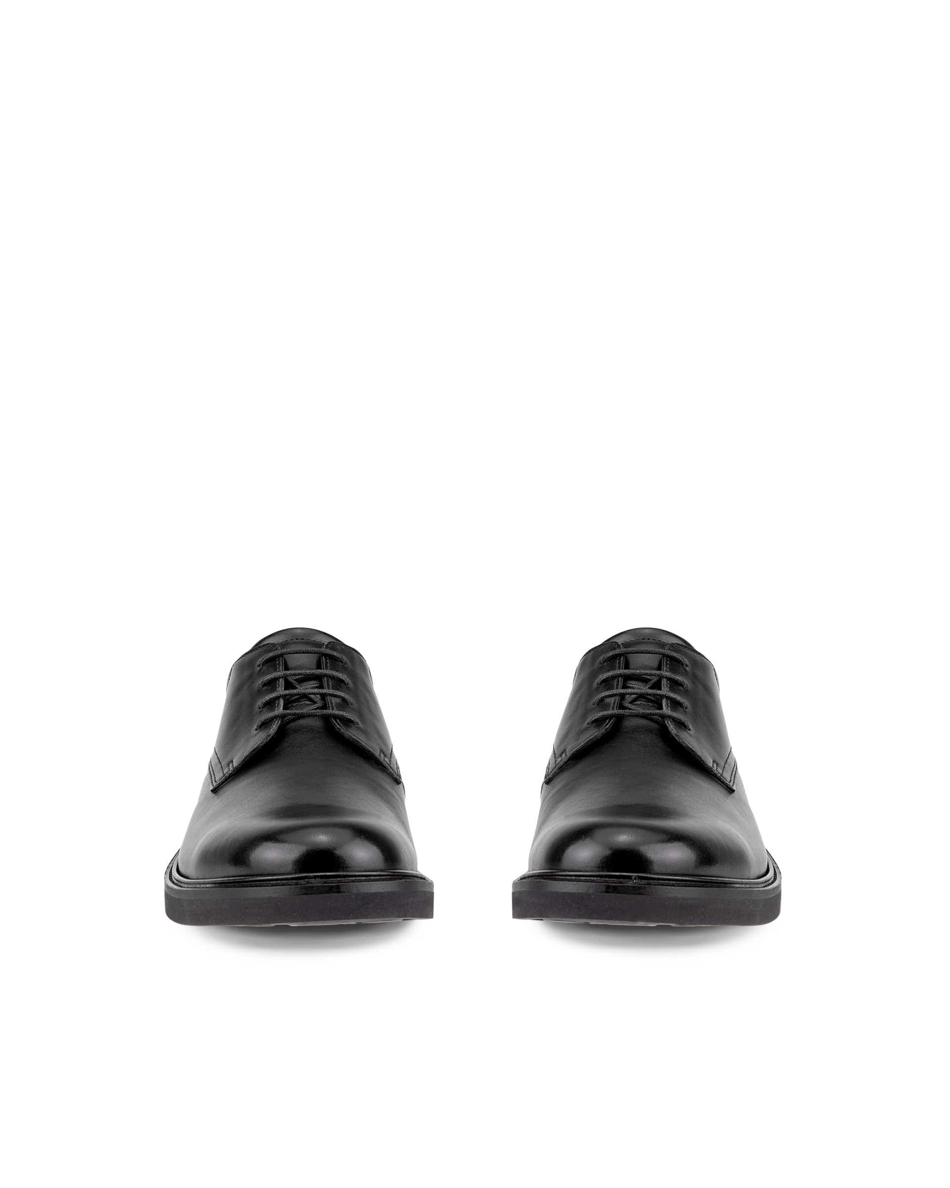 ECCO® Metropole London derbies cuir pour homme - Noir - Front pair
