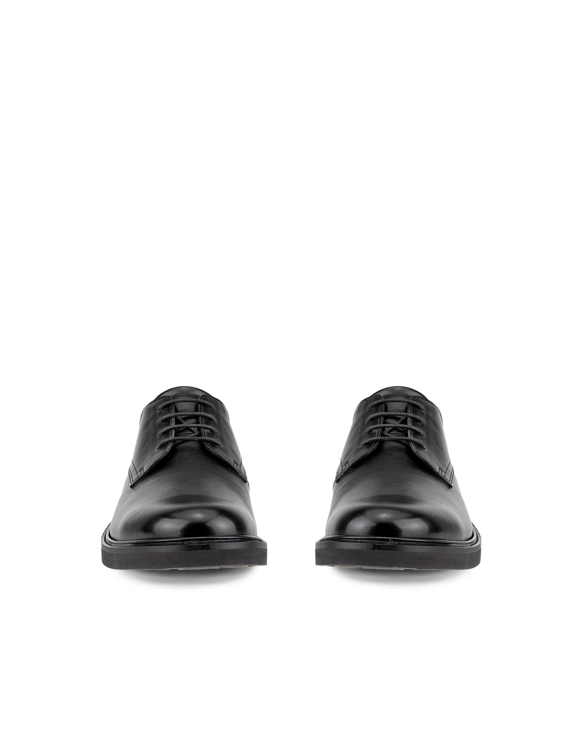 ECCO® Metropole London derbies cuir pour homme - Noir - Front pair