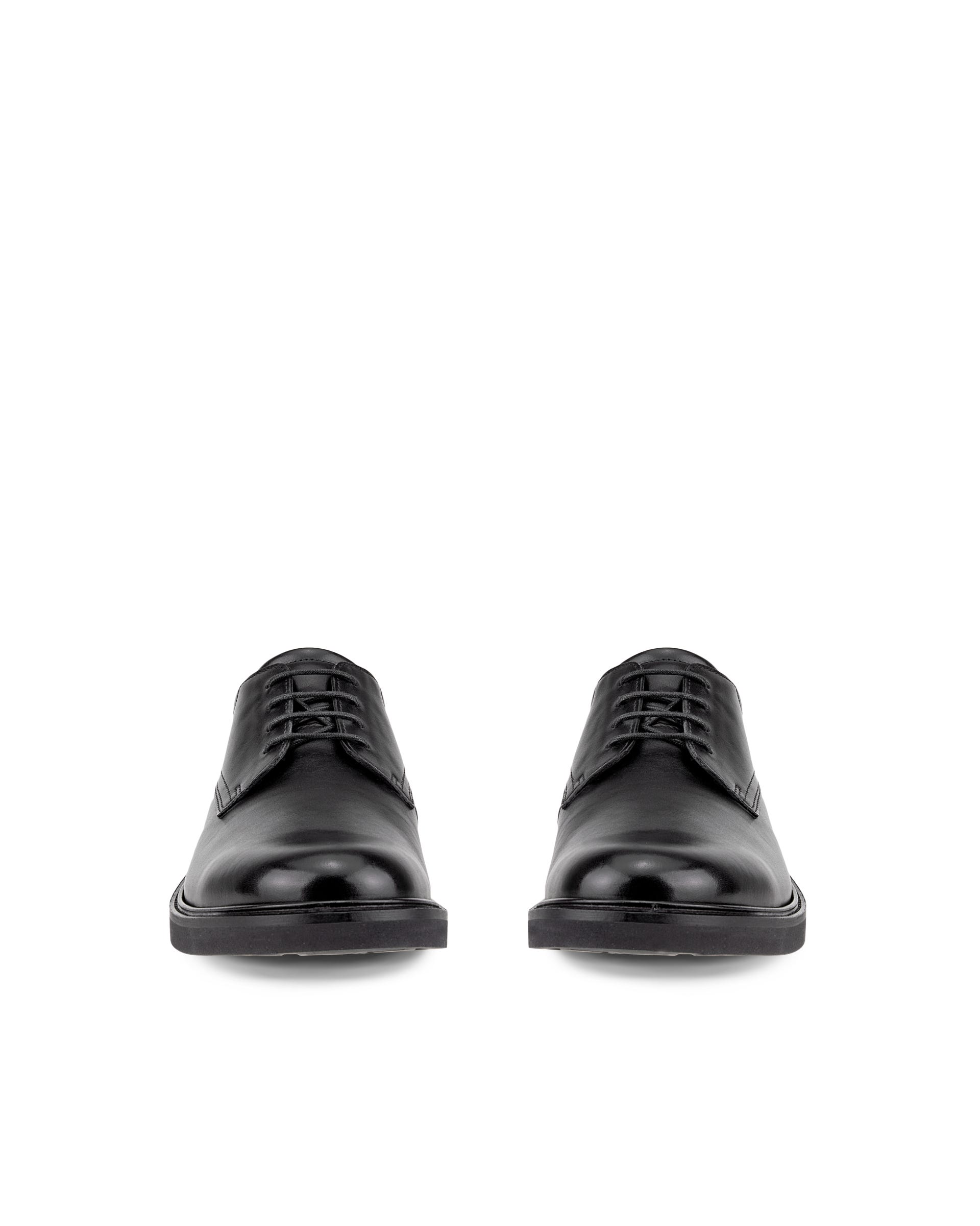 ECCO® Metropole London derbies cuir pour homme - Noir - Front pair
