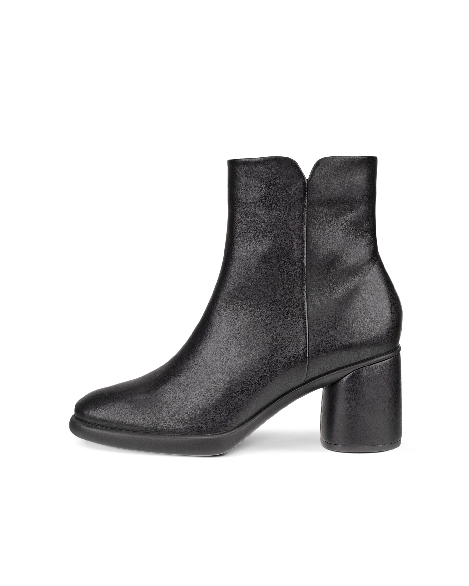 ECCO® Sculpted LX 55 női közepesen magasszárú bőrcsizma - Fekete - Outside