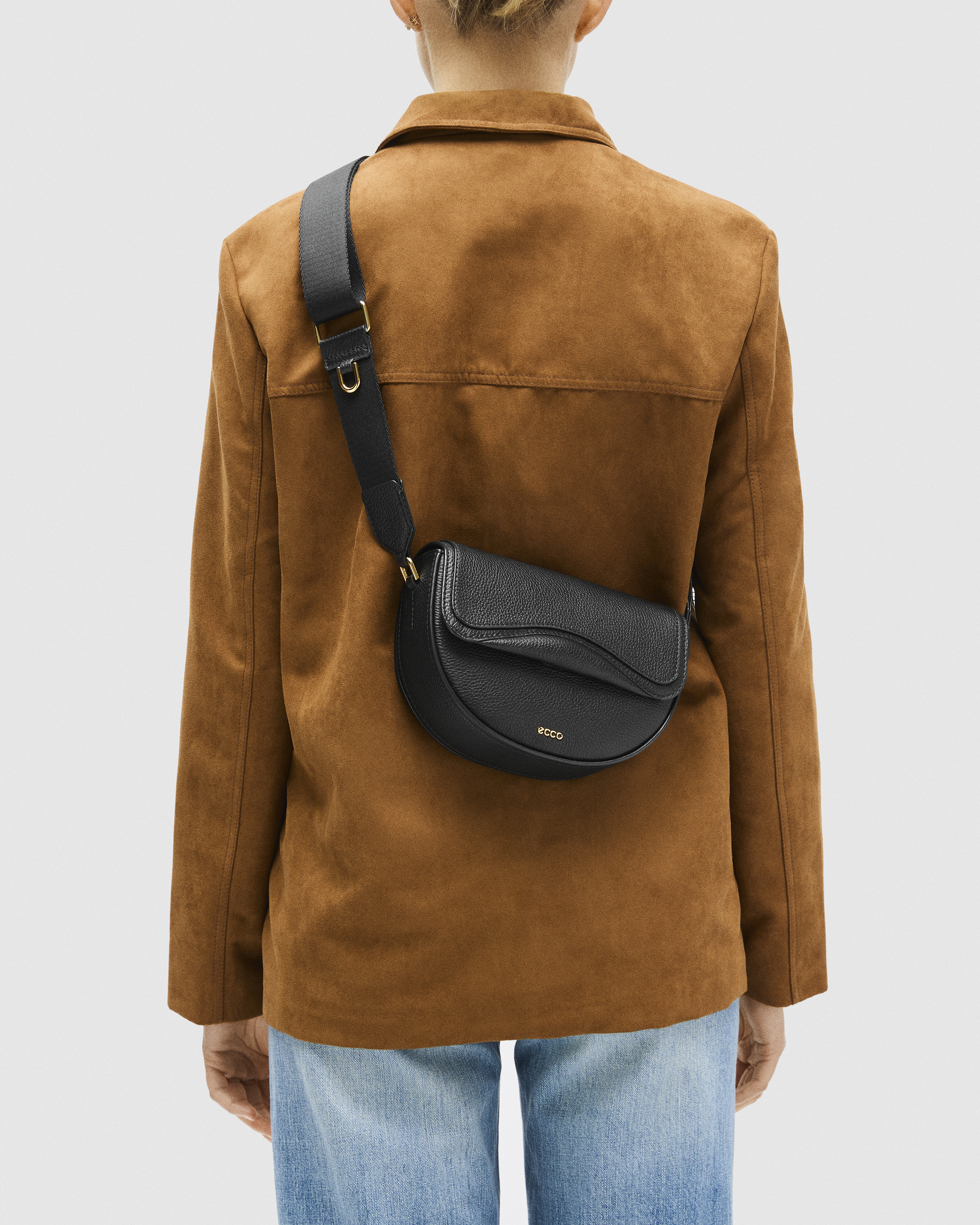 ECCO Saddle Bag — Czarny