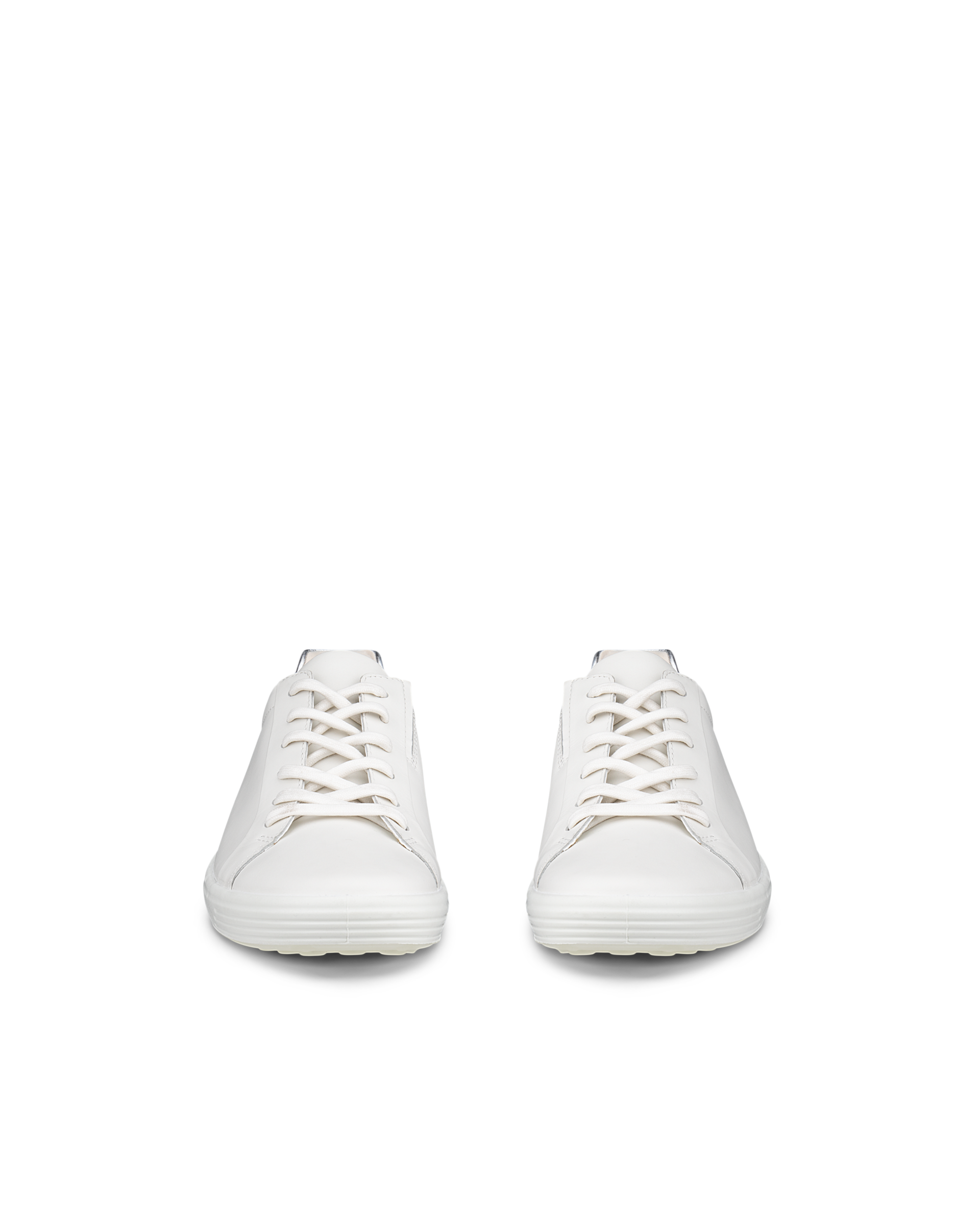 ECCO® Soft 7 Damen Ledersneaker - Weiß - Front pair
