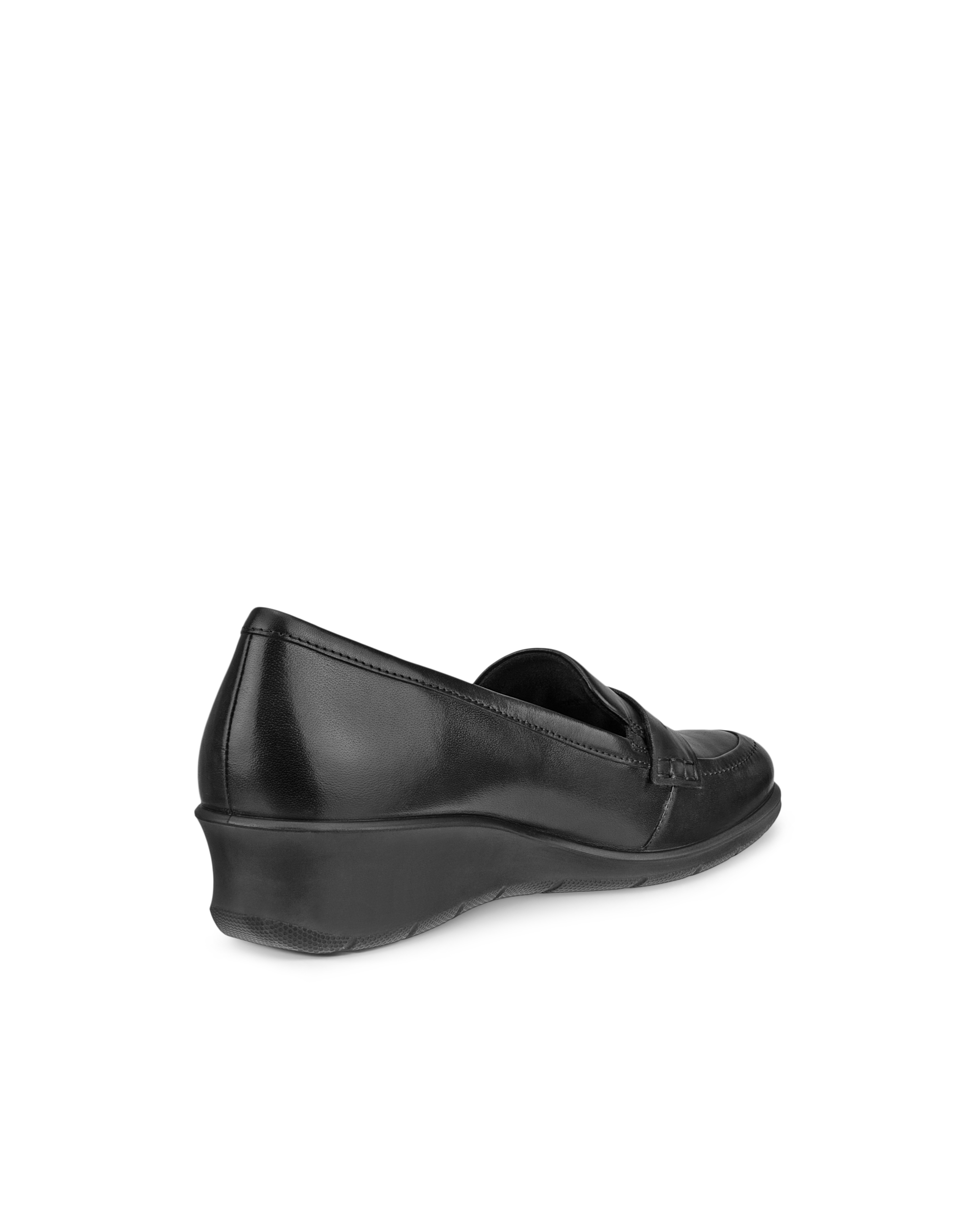 ECCO FELICIA ウィメンズ レザーローファー - ブラック - Back