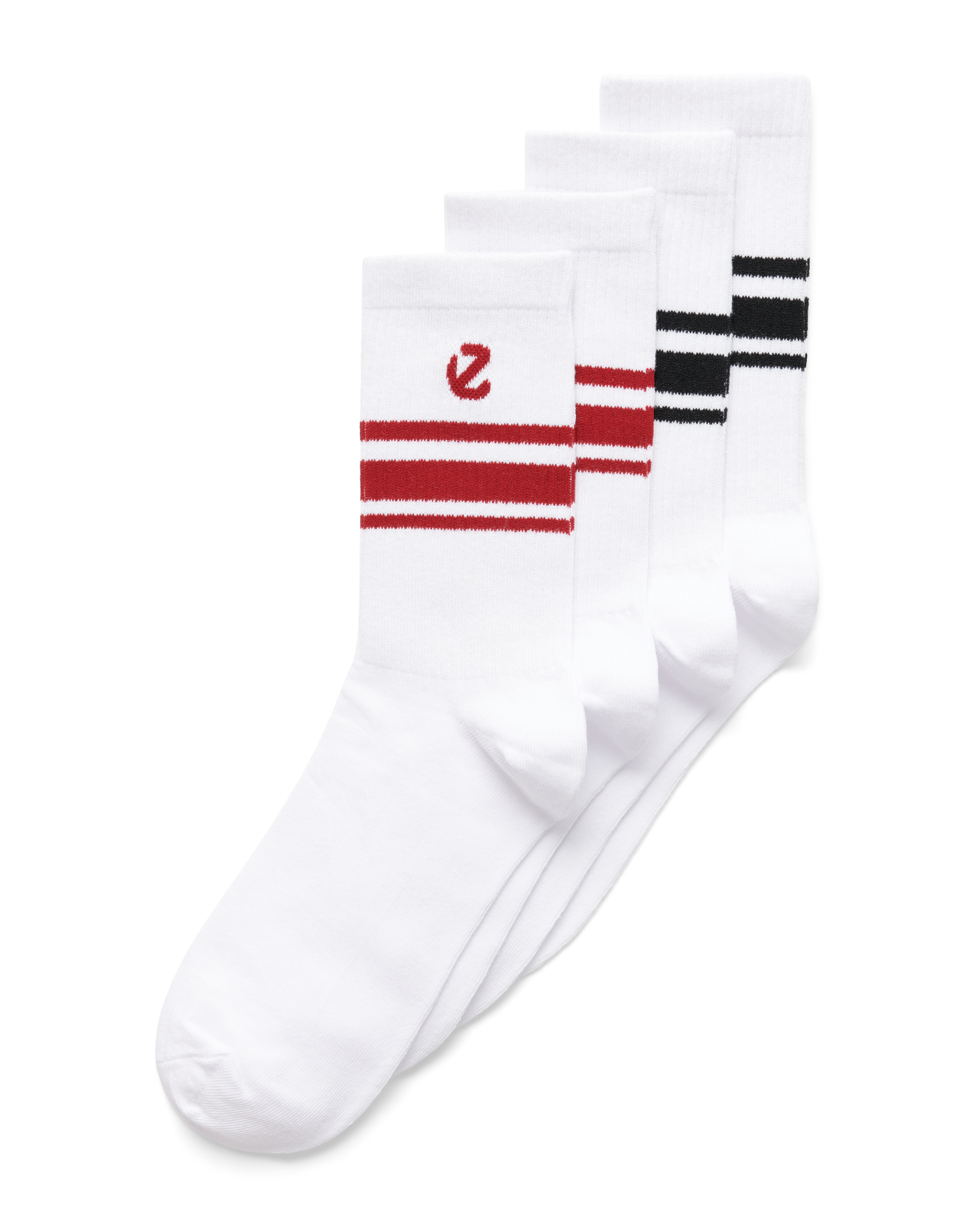 ECCO Retro Mid-Cut 2-Pack — White