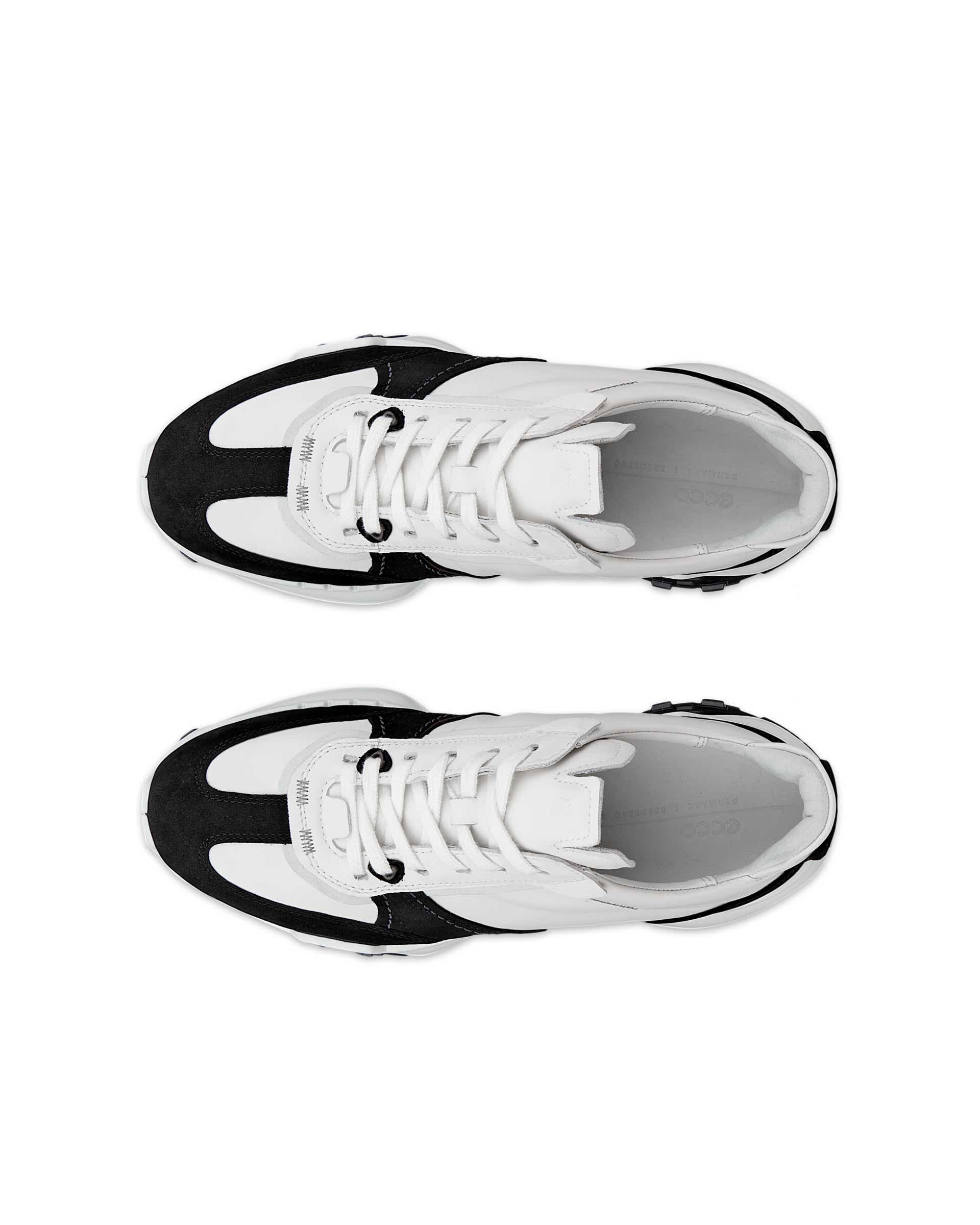 Miesten ECCO® Retro Sneaker nahka tennari - Monivärinen - Top left pair