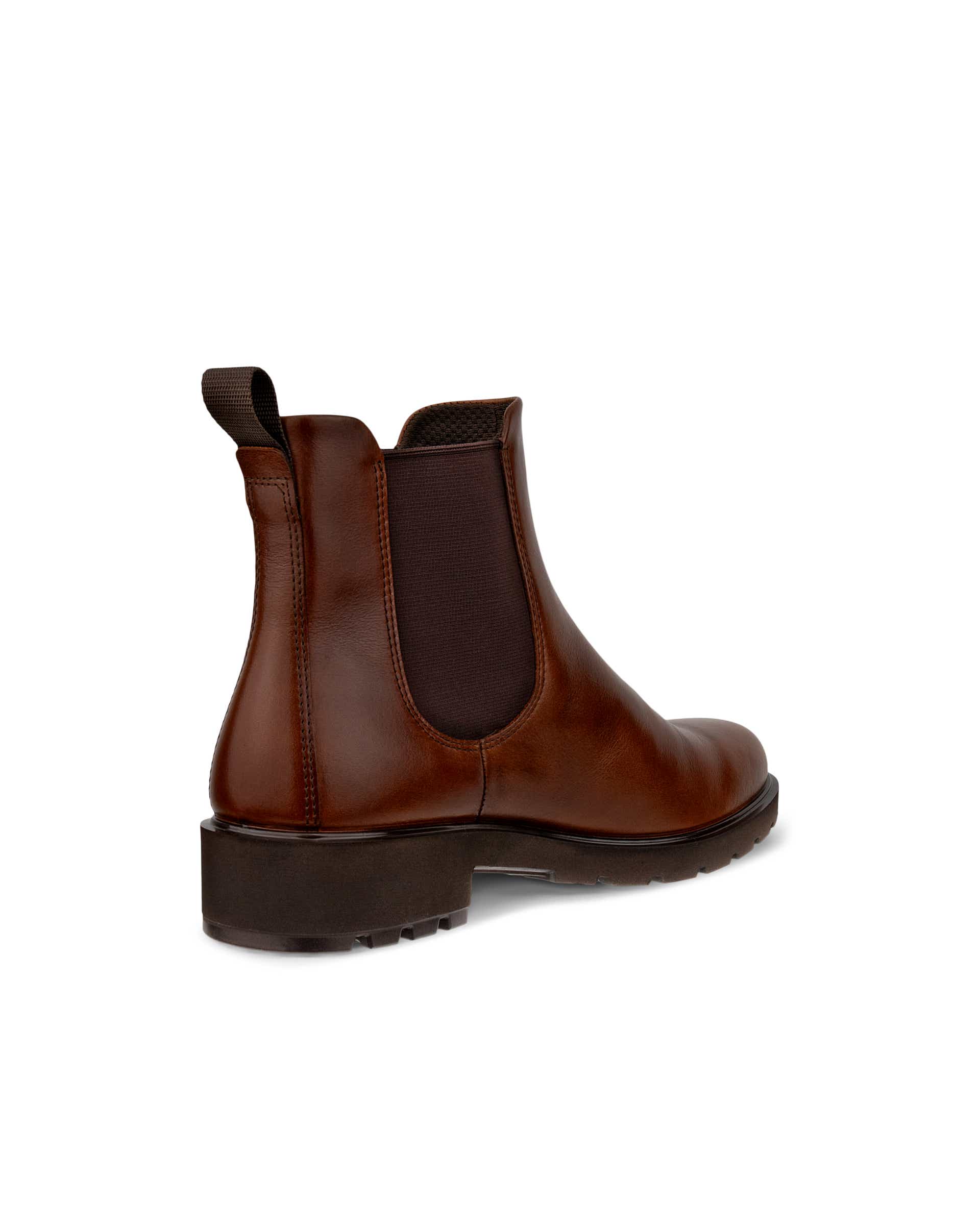 Women's ECCO® Metropole Vienna Leather Chelsea Boot - Brown - Back