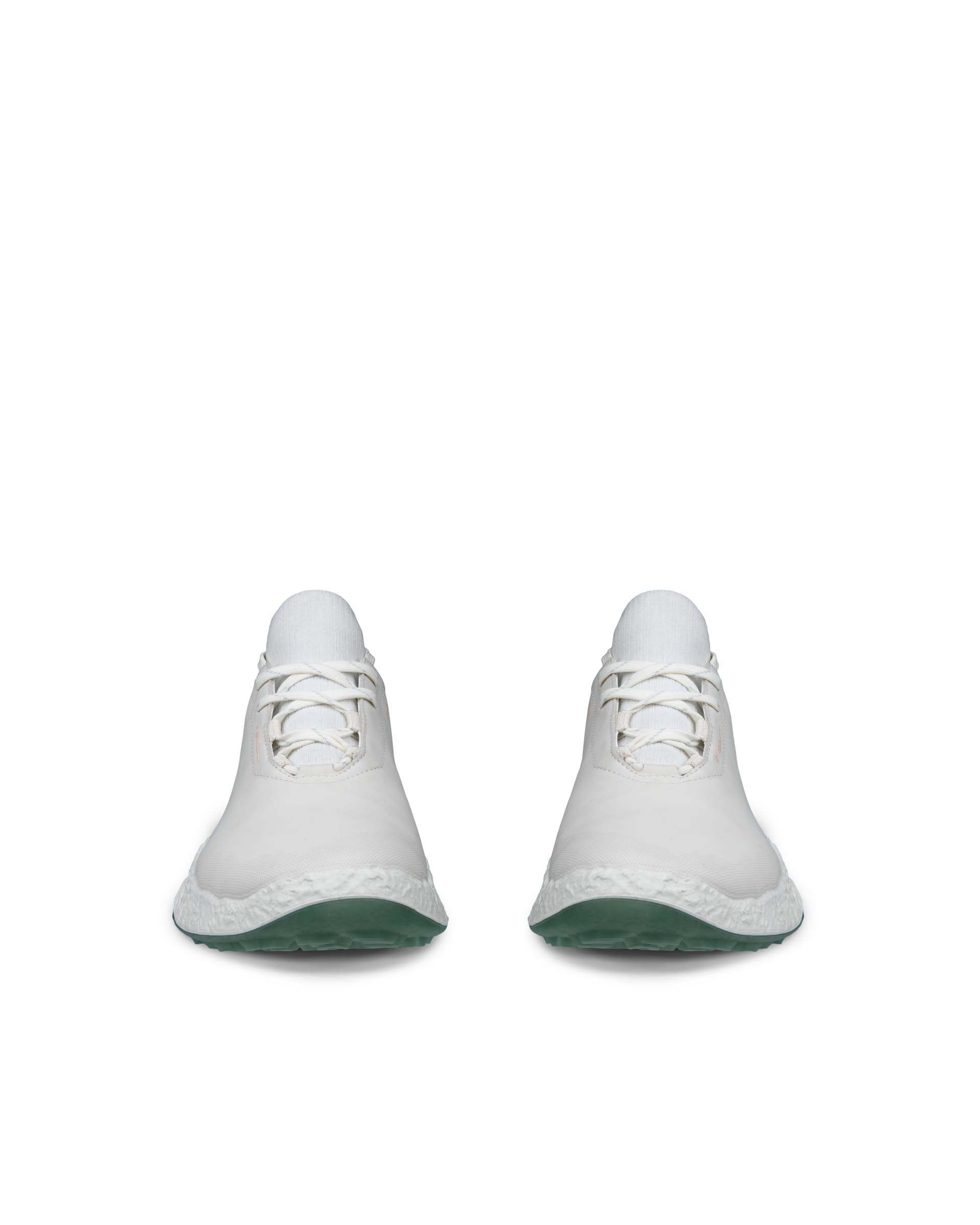 Chaussure de golf imperméable en cuir ECCO® Golf Biom H5 pour femmes - Blanc - Front pair