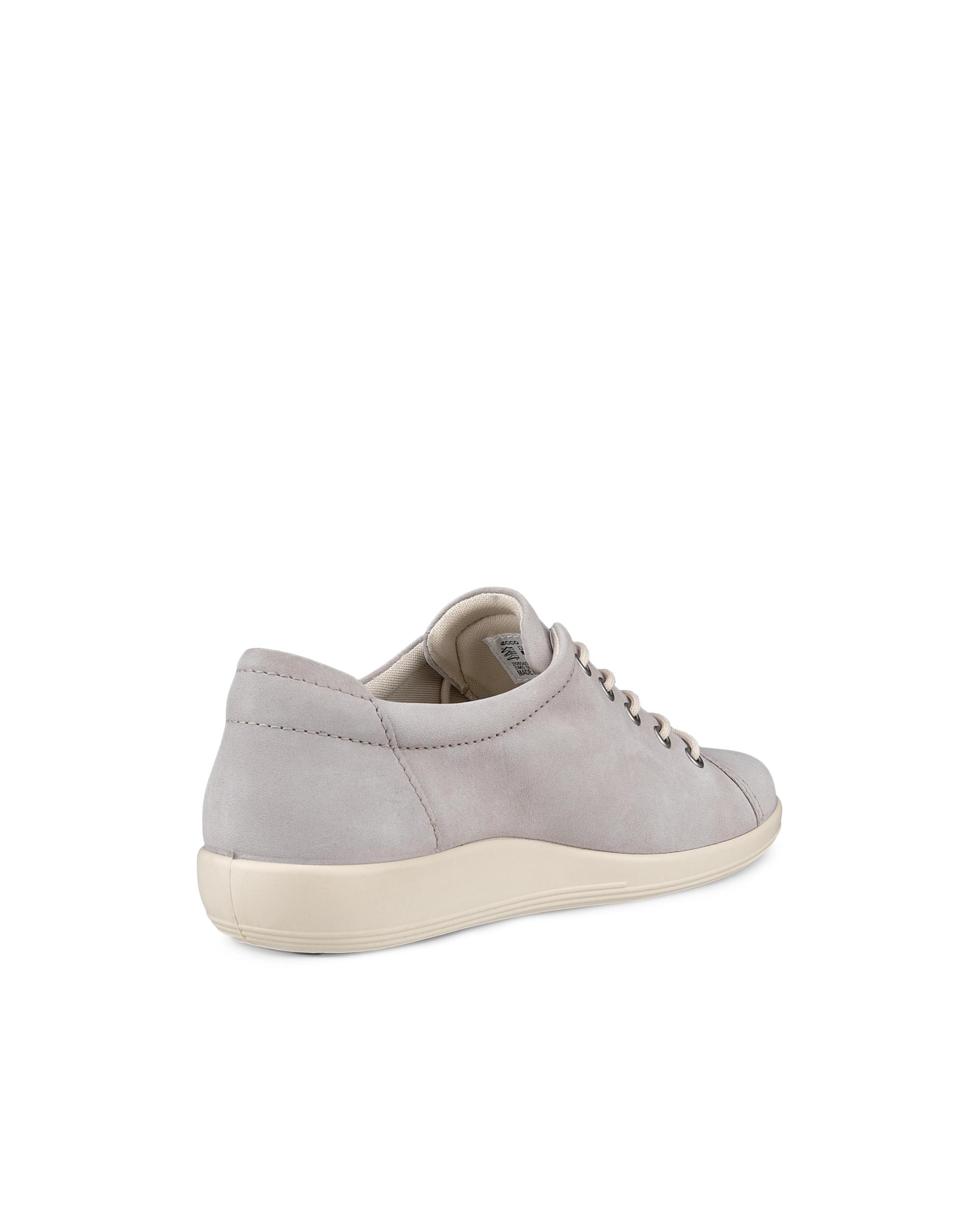 ECCO® Soft 2.0 nubukist vabaajajalats naistele - Hall - Back