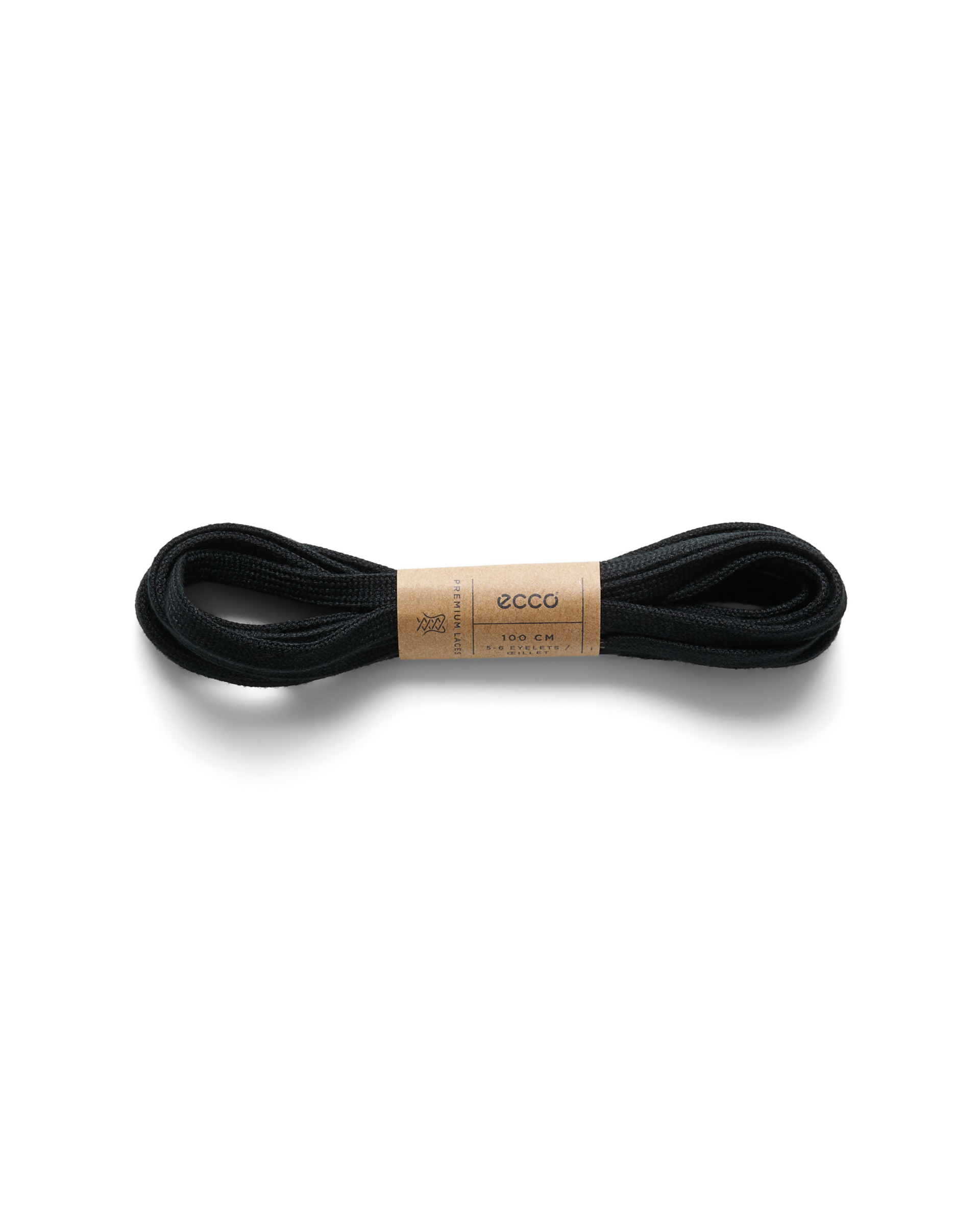 ECCO Flat Laces — Black
