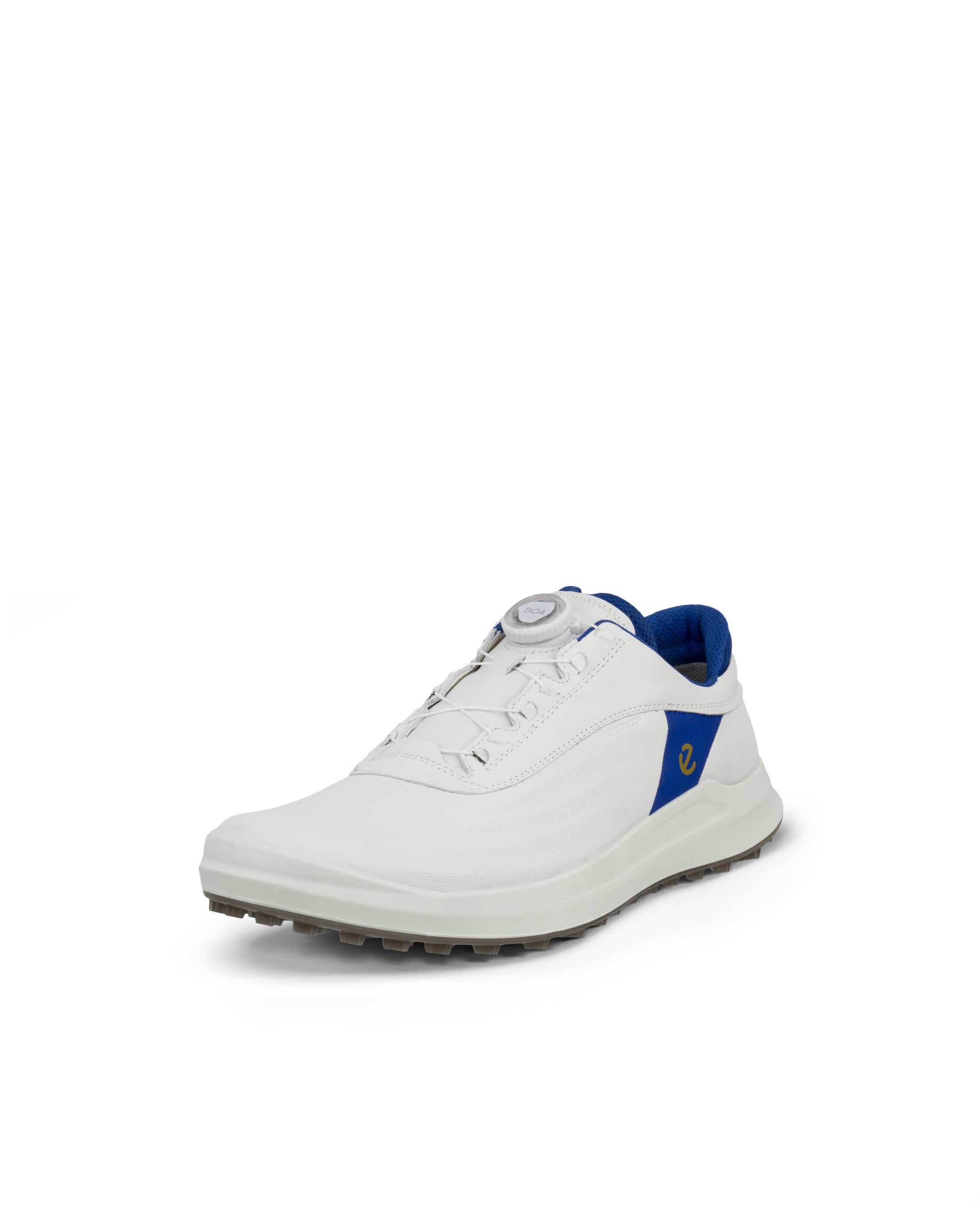 Men's ECCO® Golf Core Leather Golf Shoe - White - Main
