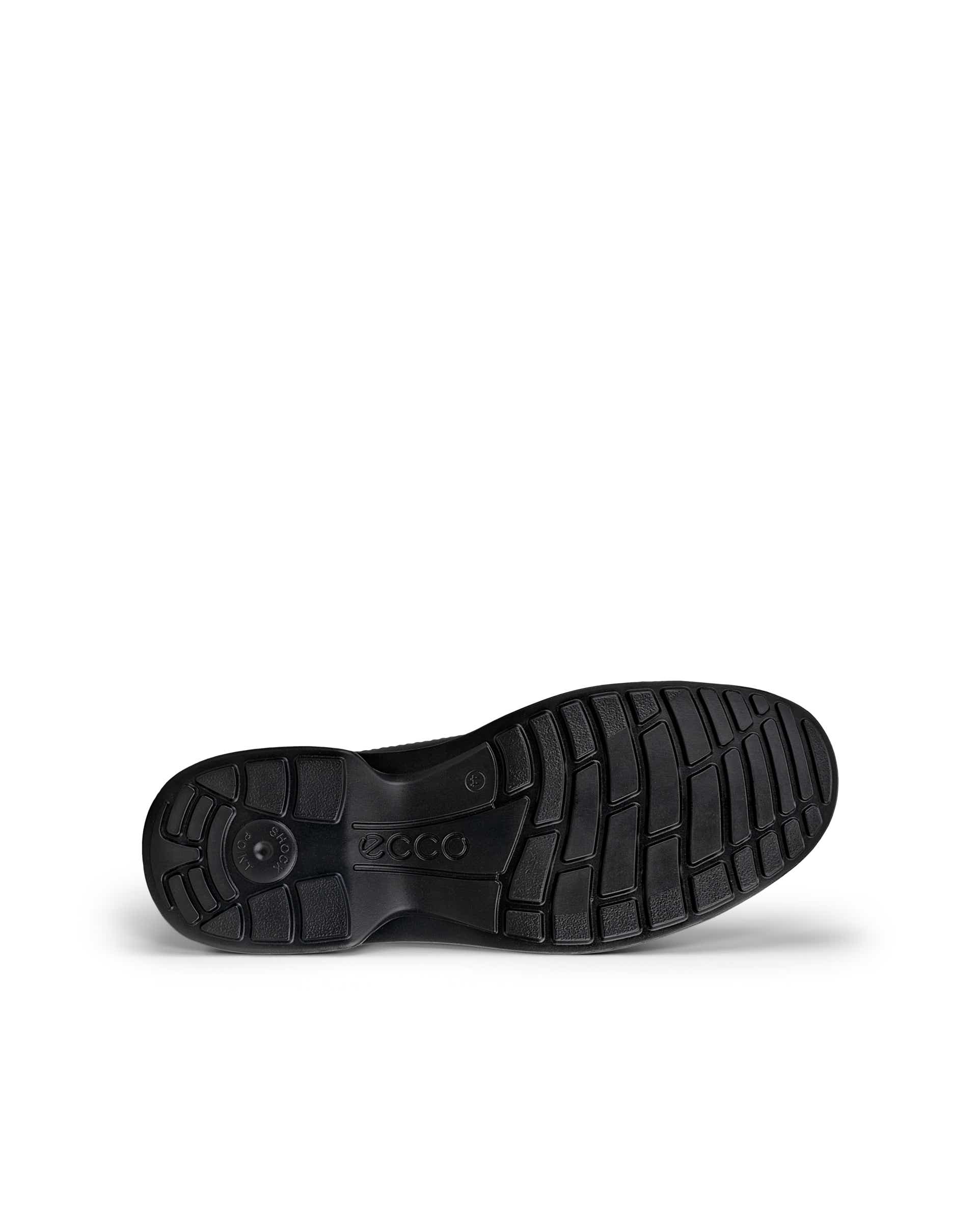 Men's ECCO® Turn Leather Gore-Tex Slip-On - Black - Sole