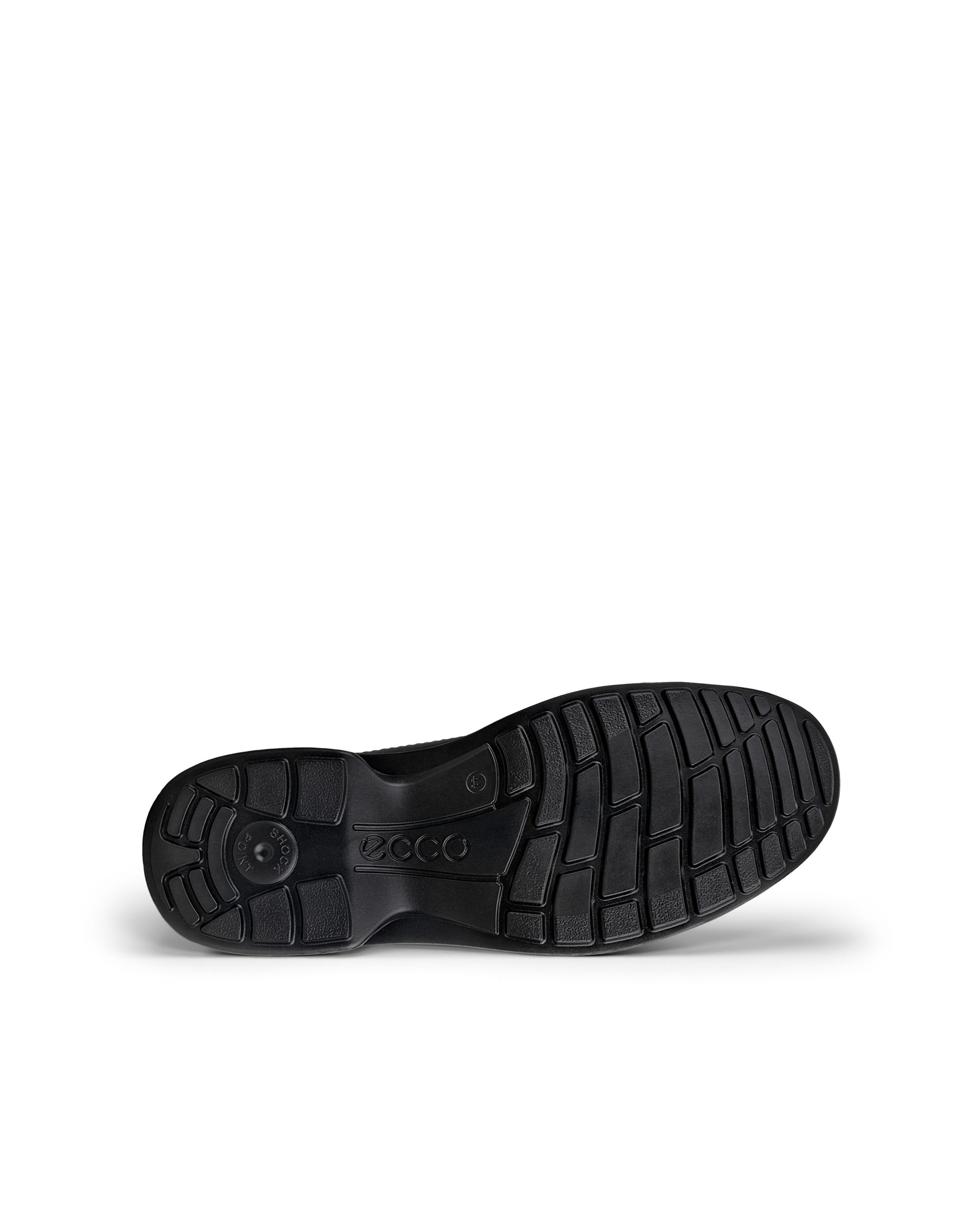 Men's ECCO® Turn Leather Gore-Tex Slip-On - Black - Sole