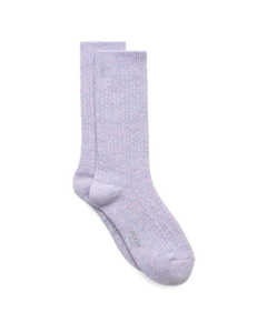 ECCO Hygge Cable Knit Mid-Cut — Purple 3