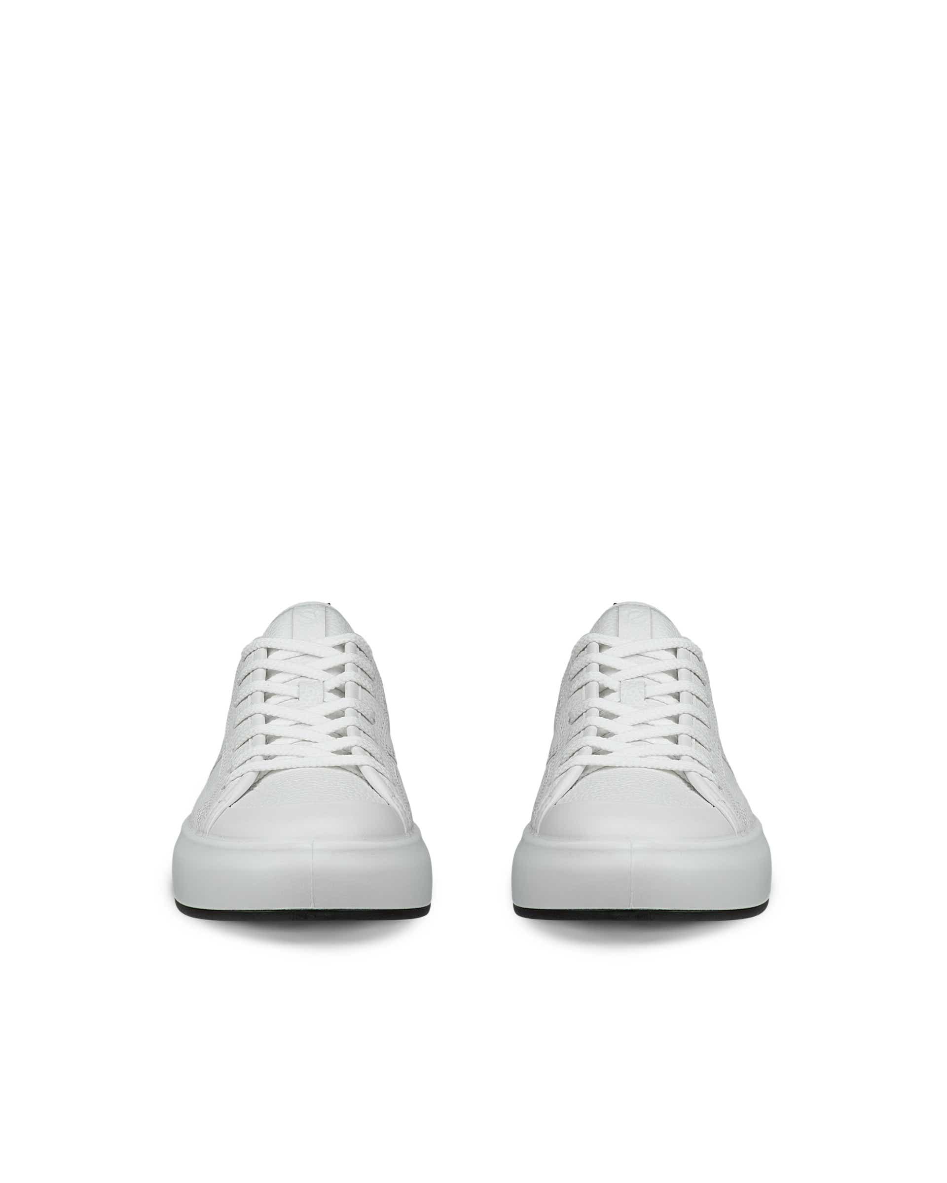 Zapatillas de piel ECCO® Street Ace para mujer - Blanco - Front pair