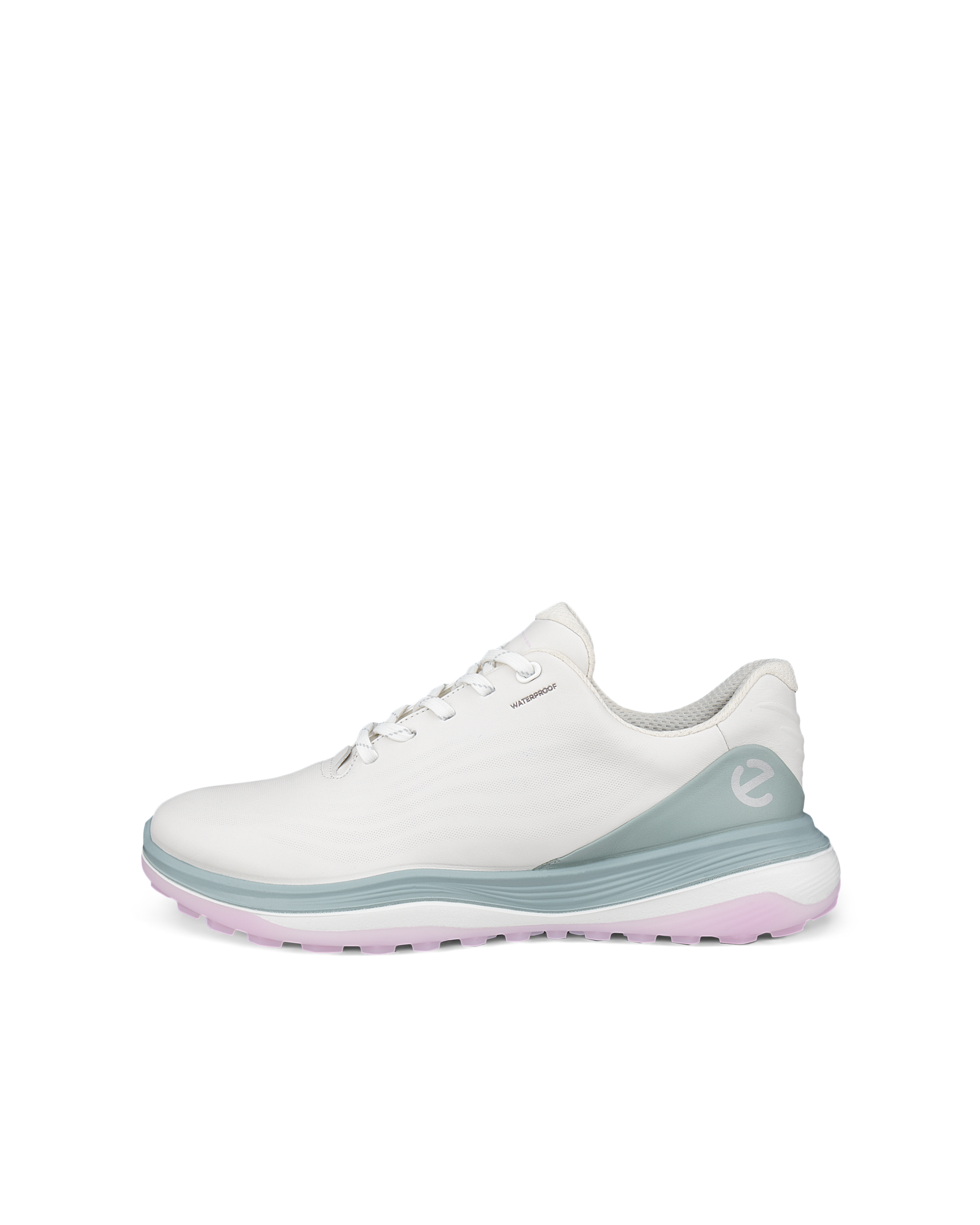 Men's ECCO® Golf LT1 Boa Leather Waterproof Shoe | White