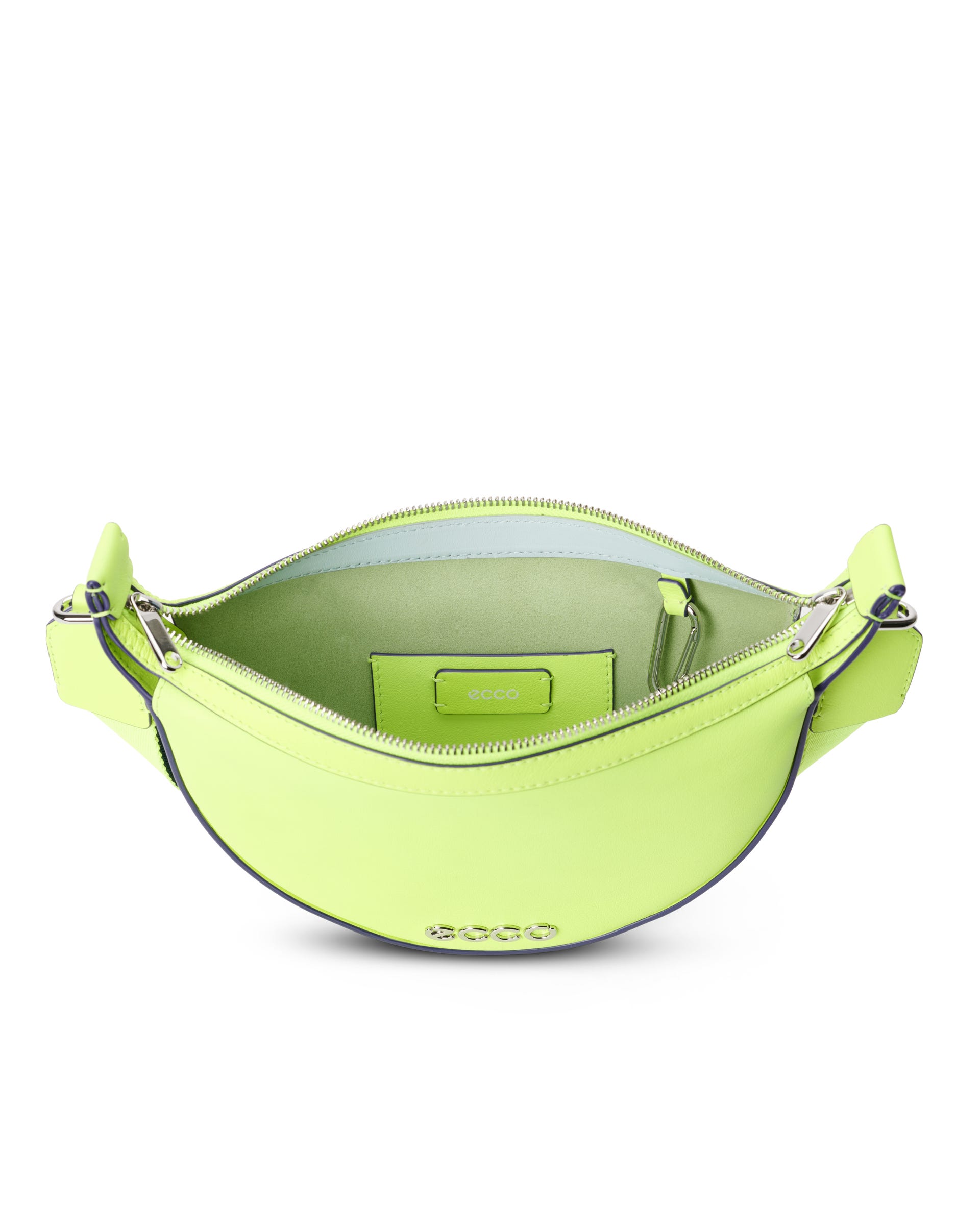 ECCO Fortune Small Soft Smooth レザークロスボディバッグ - イエロー - Inside