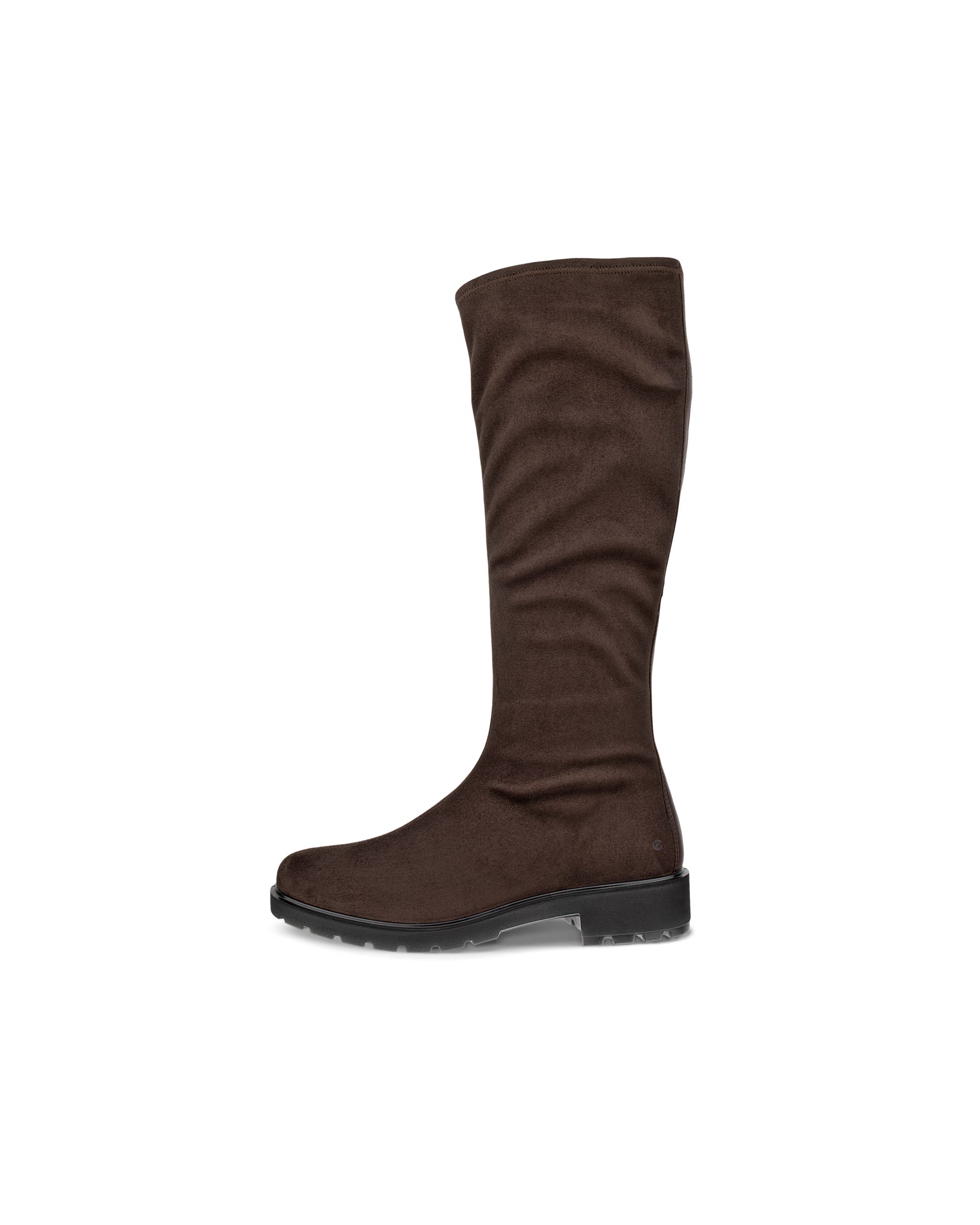 Women's ECCO® METROPOLE VIENNA Textile High-Cut Boot - Brown - Outside