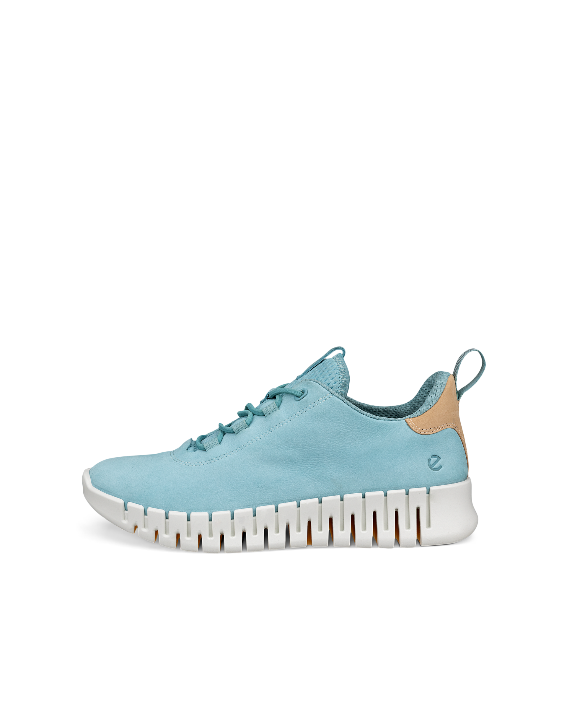 ECCO GRUUV - Damen Sneaker aus Nubukleder - Blau - 41