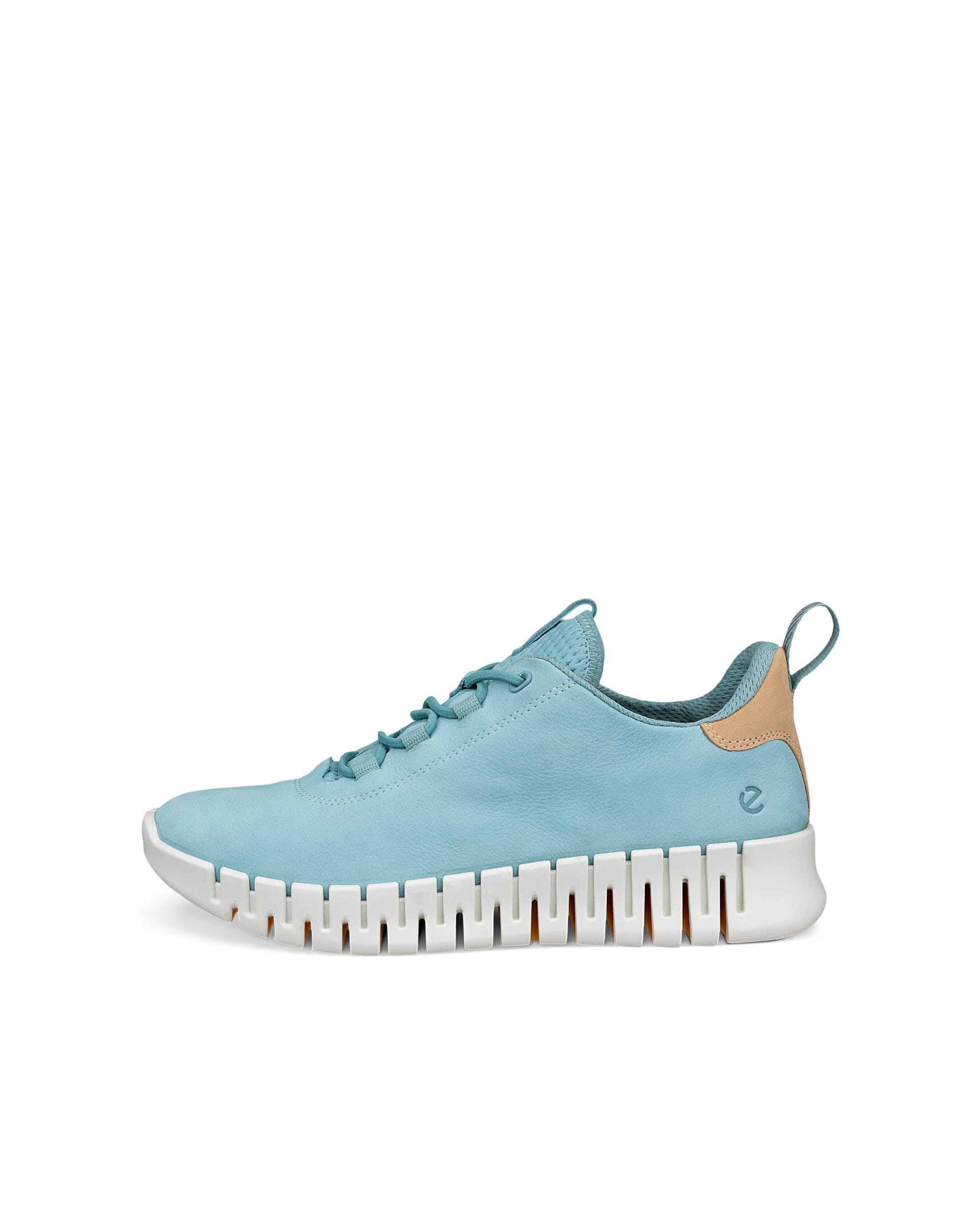 ECCO® Gruuv Damen Sneaker aus Nubukleder - Blau - Outside