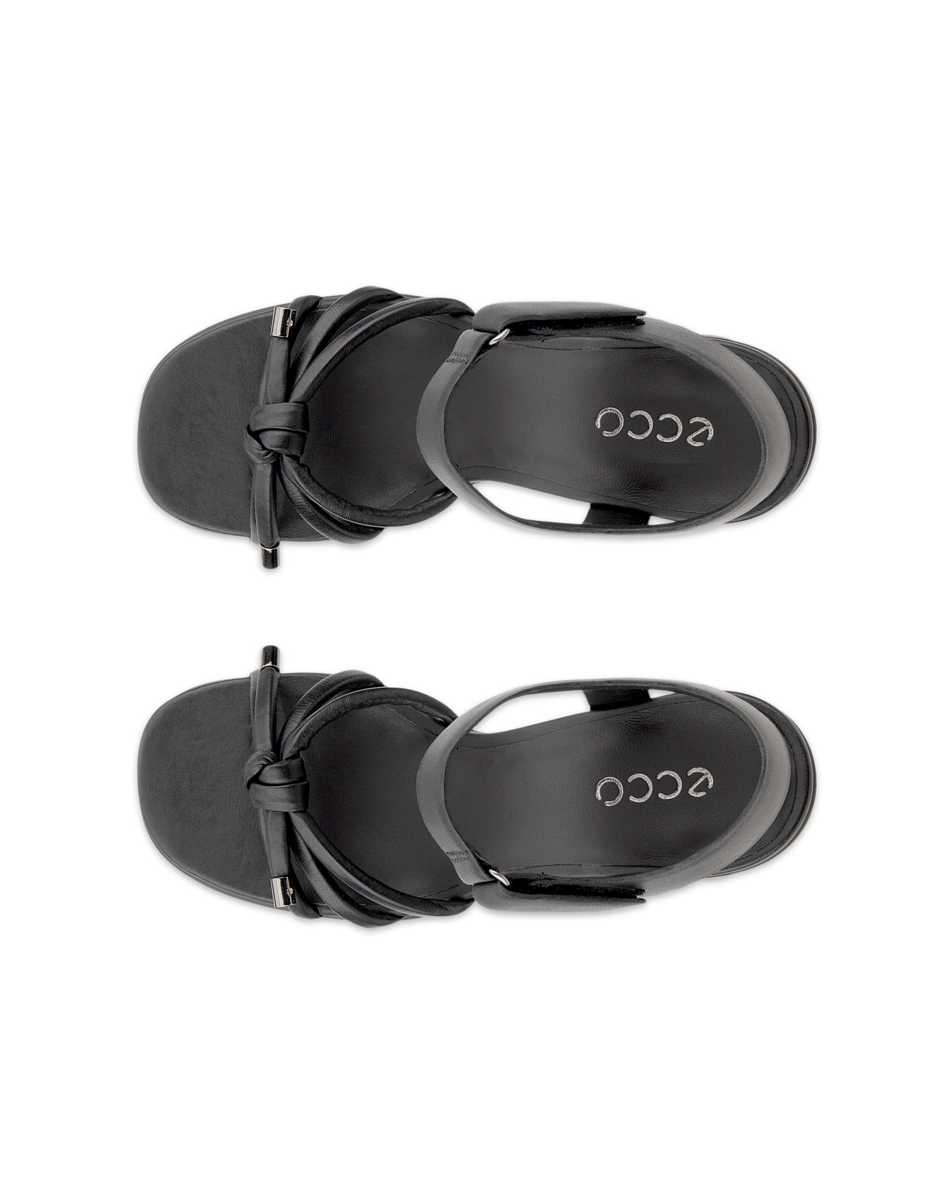 ECCO SCULPTED ALBA 65 WOMEN'S SANDAL - Black - Top left pair