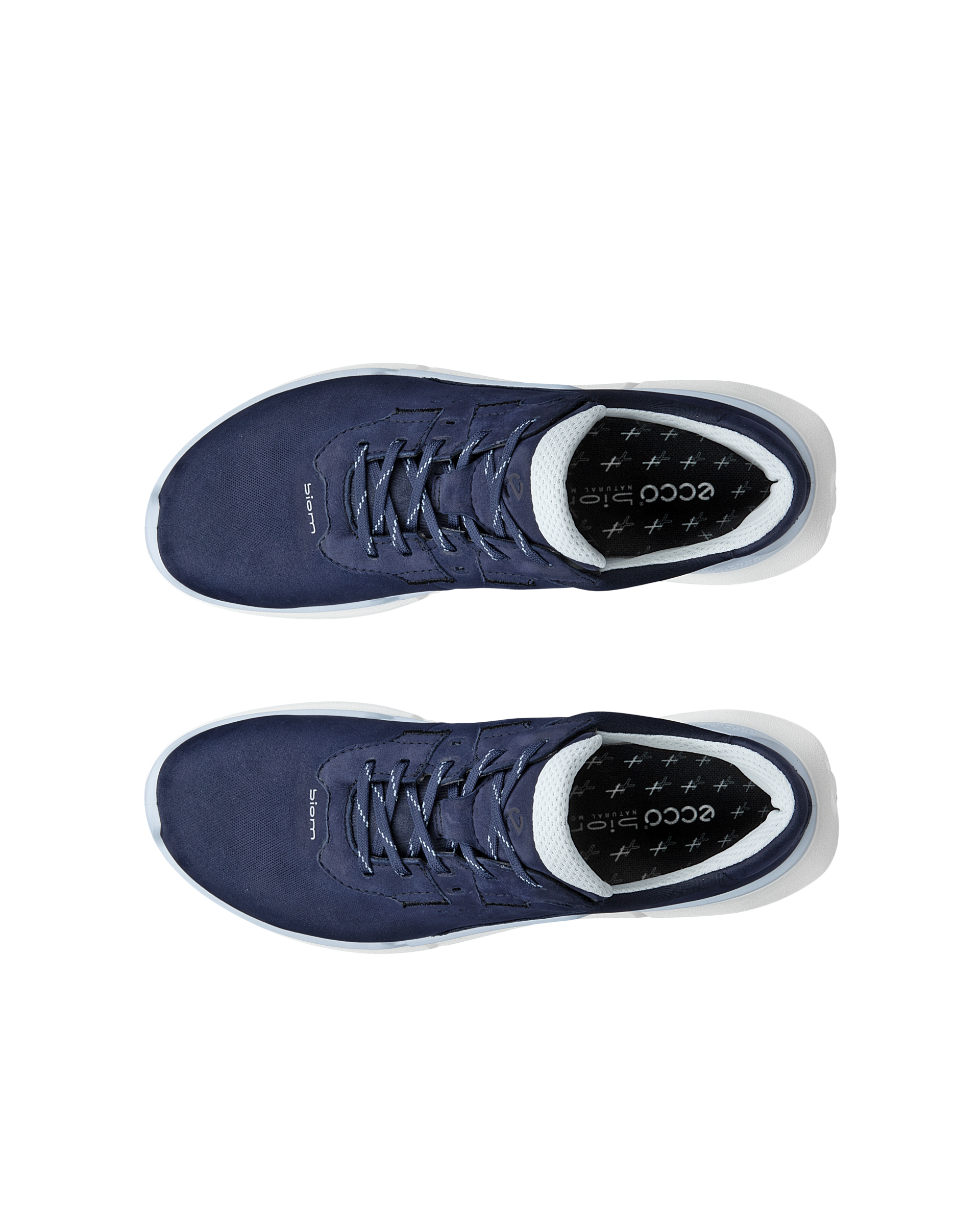 ECCO® Biom 2.2 női bőr sneaker - Kék - Top left pair