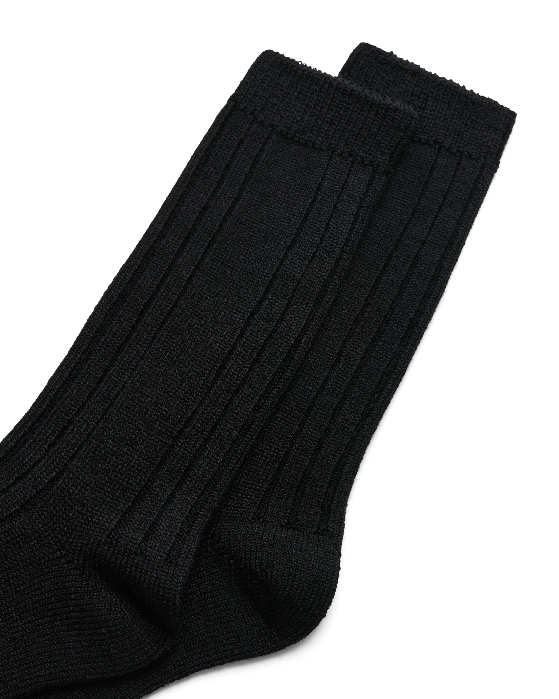 ECCO Hygge Rib Mid-Cut — Black