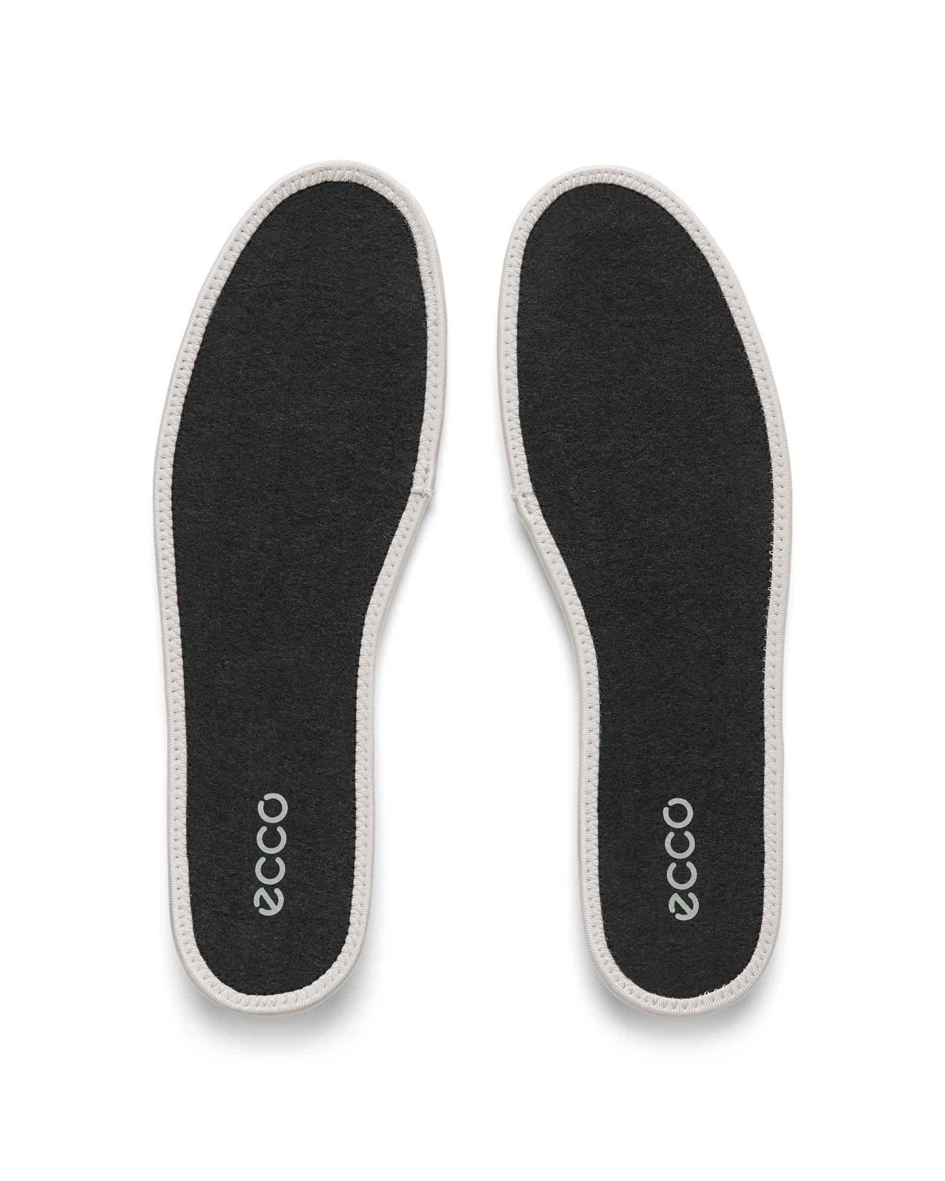 ECCO® Comfort Herren Einlegesohle aus Lammfell - Beige - Back