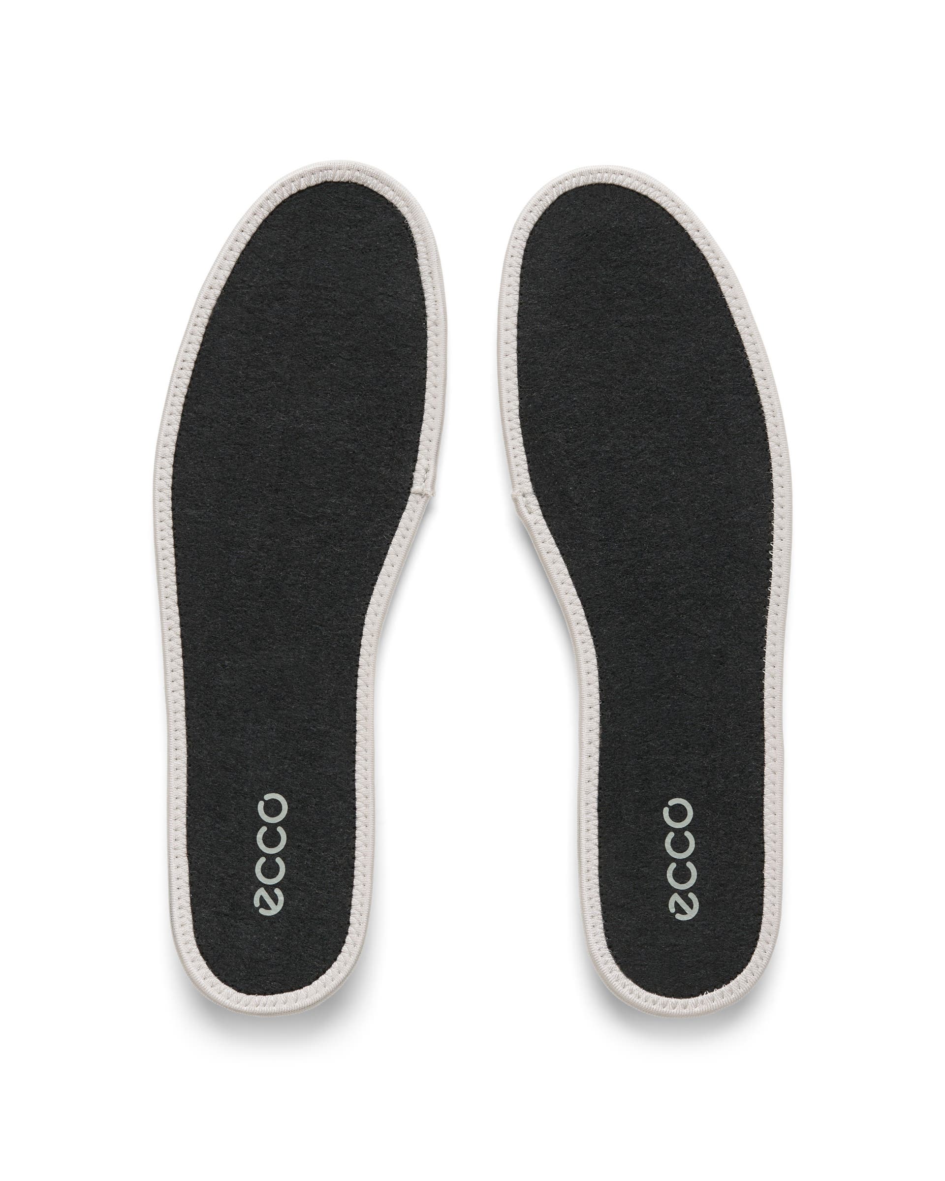 ECCO® Comfort Herren Einlegesohle aus Lammfell - Beige - Back