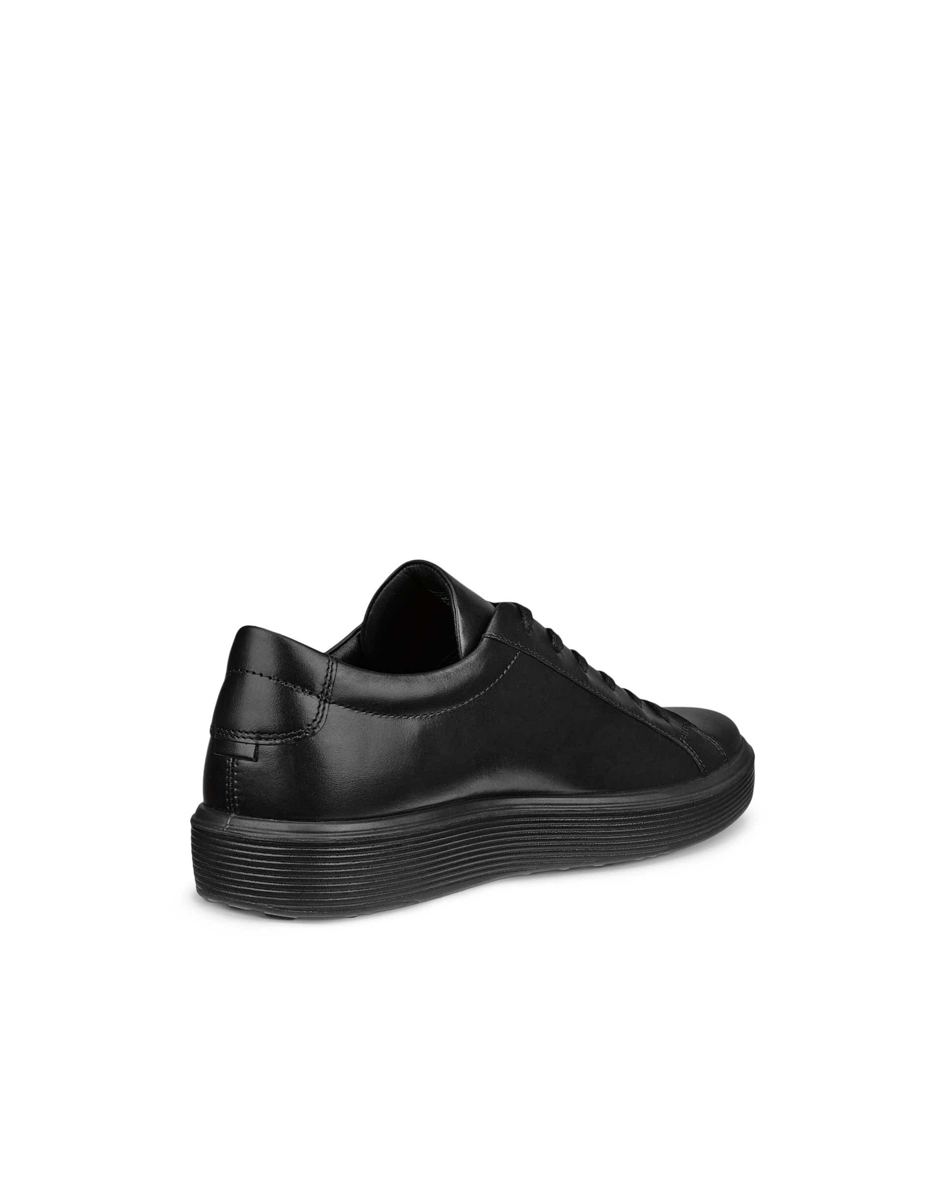 ECCO® SOFT 60 Skinnsneaker herr - Svart - Back