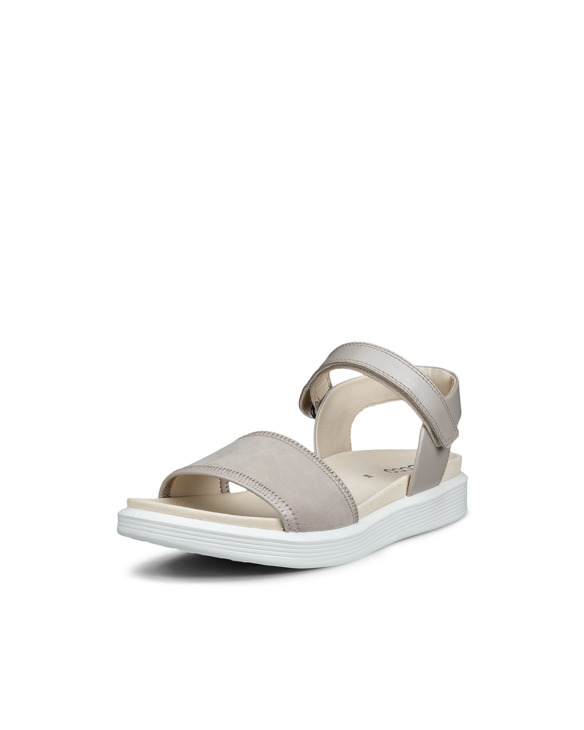 ECCO Soft Sandal — Beige