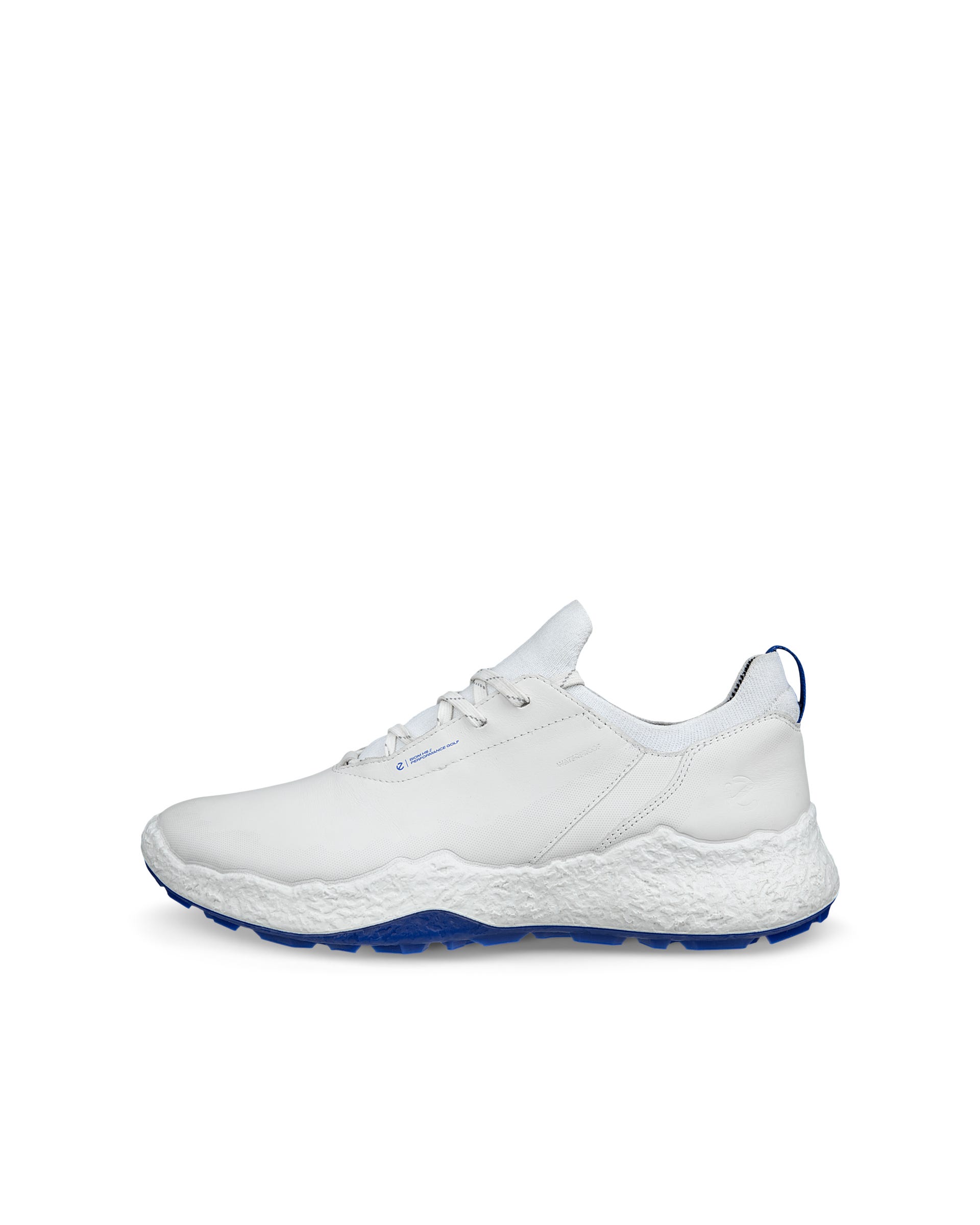 Pánská kožená golfová voděodolná obuv ECCO® Golf BIOM H5 - Bílá - Outside