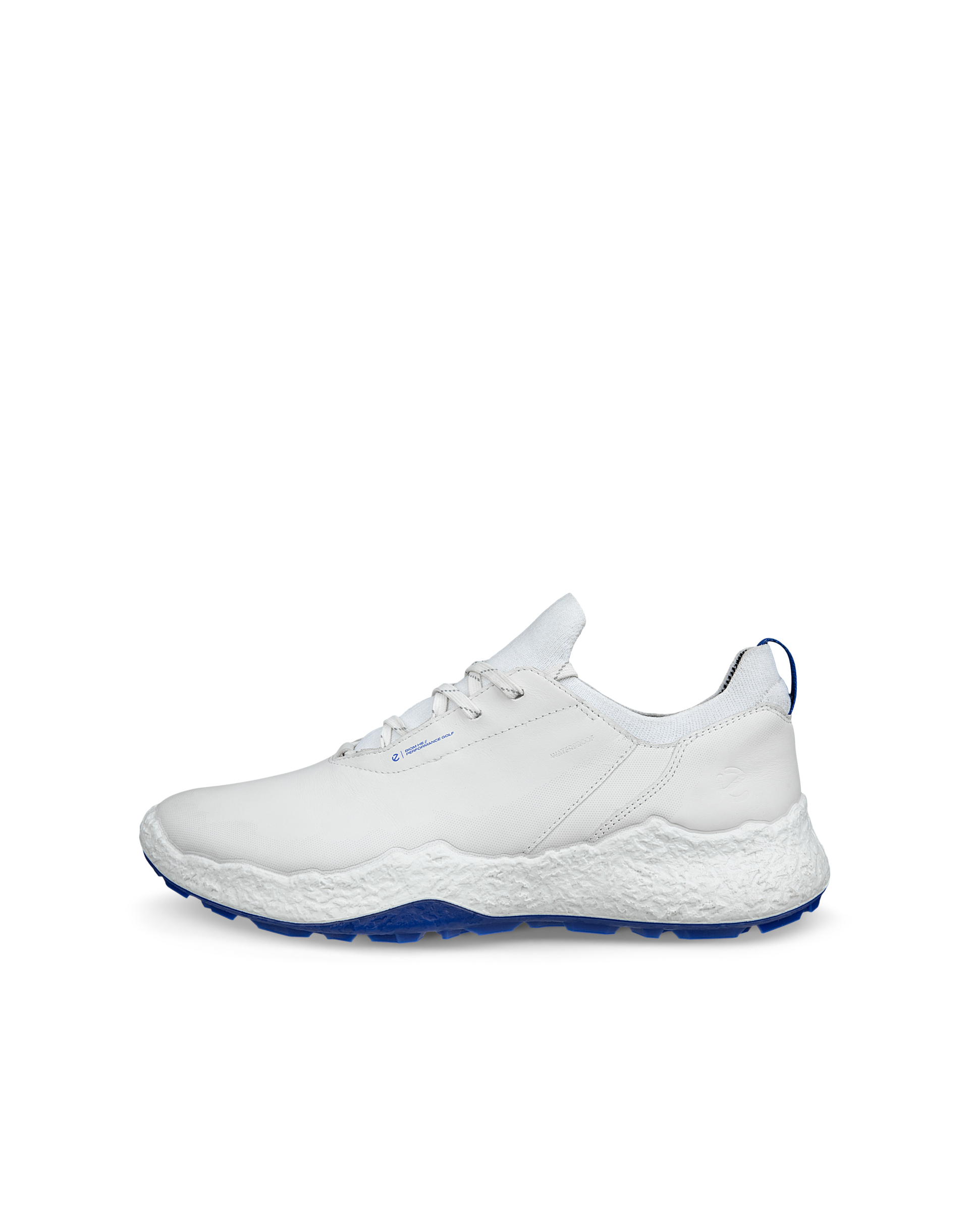 Zapatos golf impermeable de piel ECCO® Golf BIOM H5 para hombre - Blanco - Outside